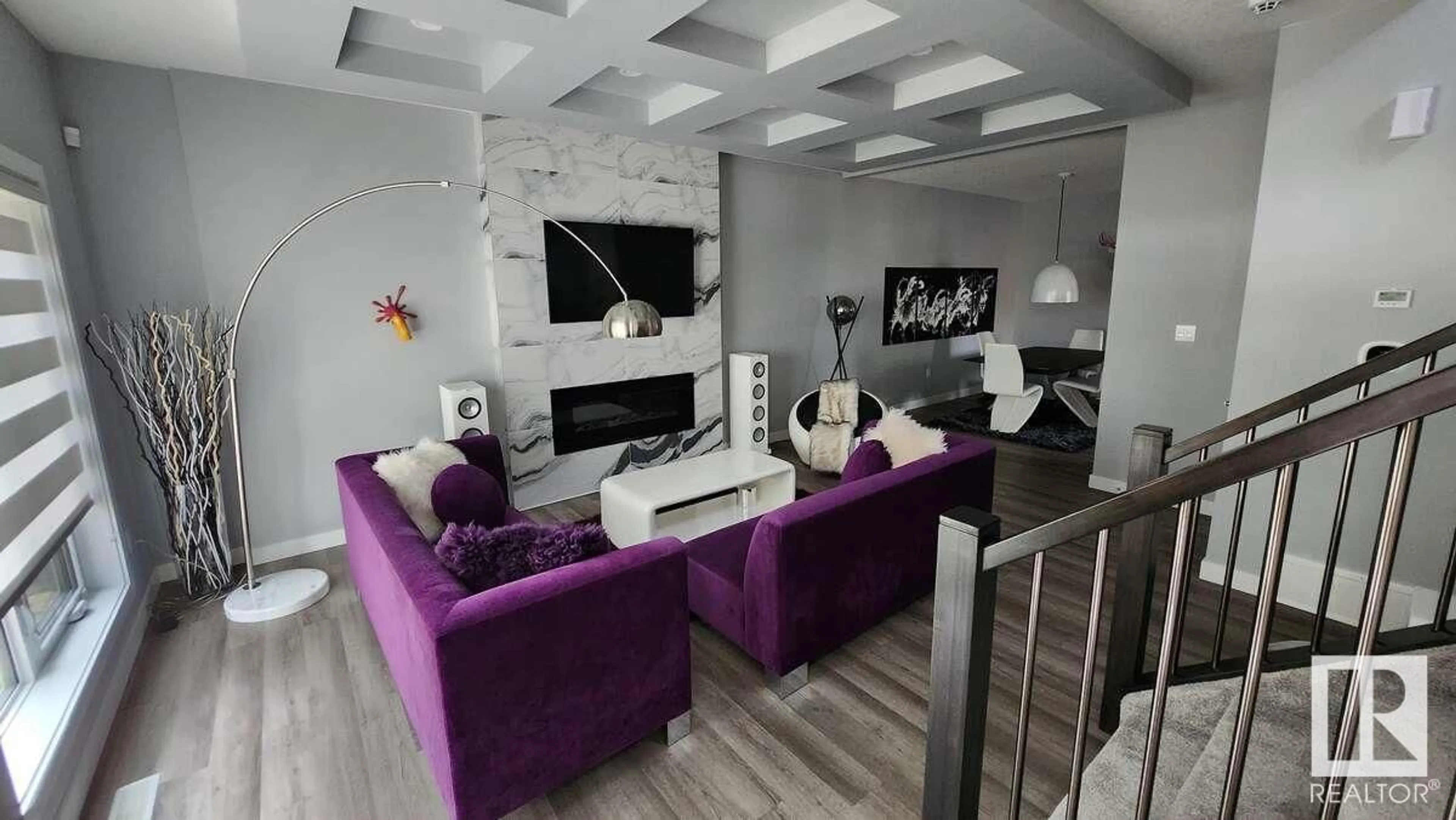 Living room with furniture, unknown for NW - 13026 120 ST, Edmonton Alberta T5E5N9