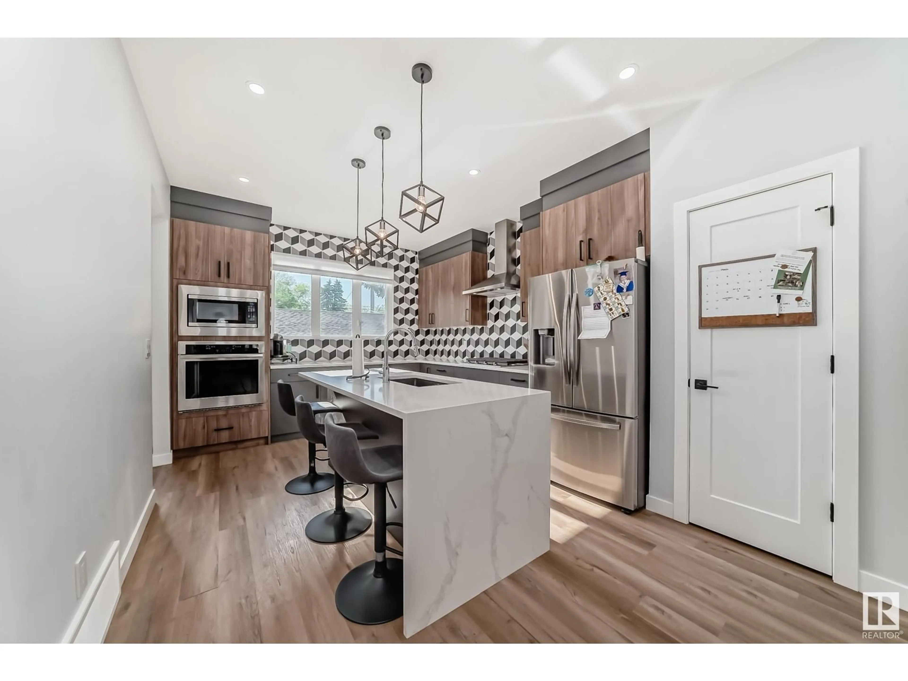 Open concept kitchen, unknown for NW - 10626 81 ST, Edmonton Alberta T6A3L4