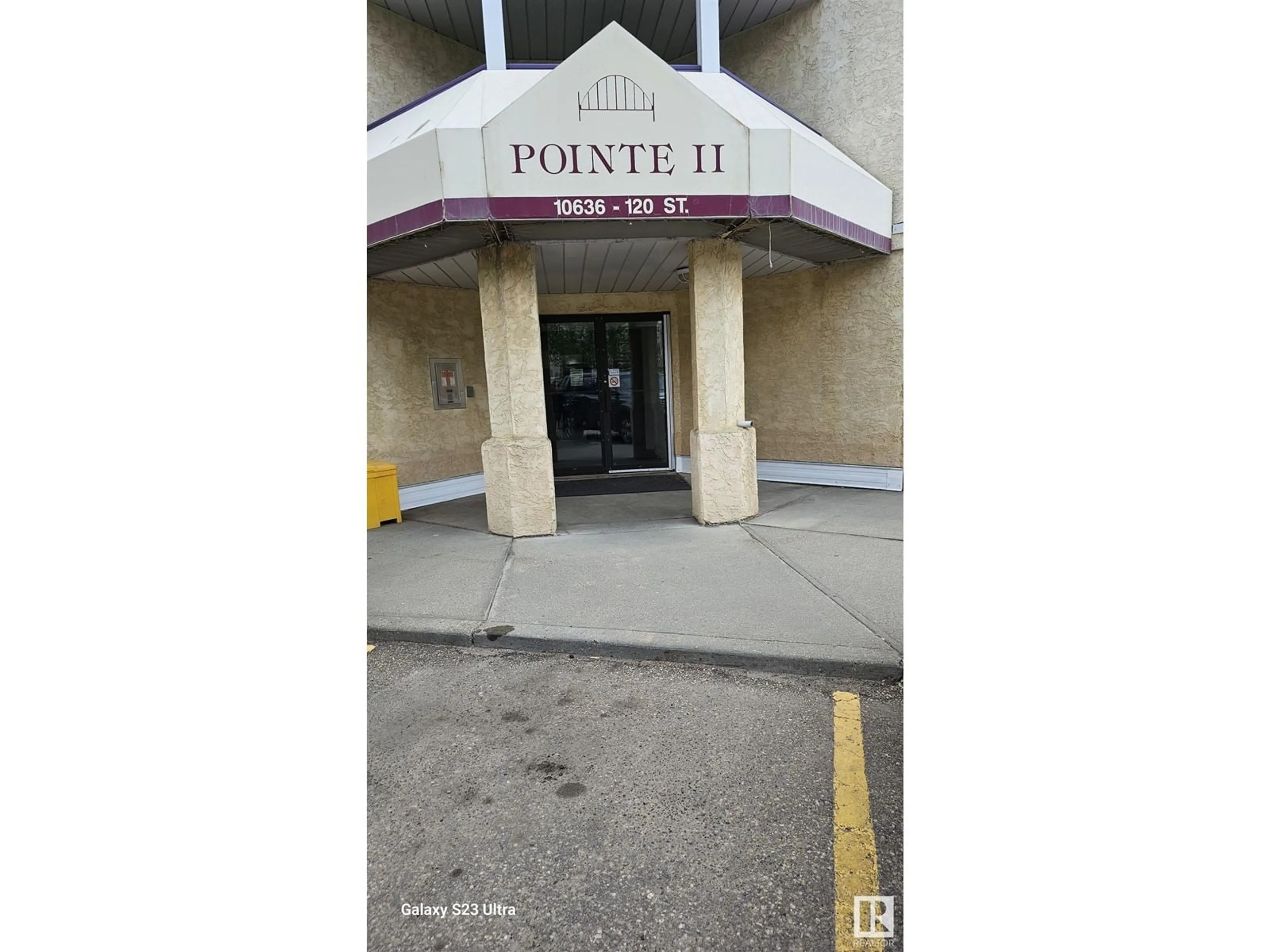 Indoor foyer for #344 - 10636 120 ST, Edmonton Alberta T5H4L5