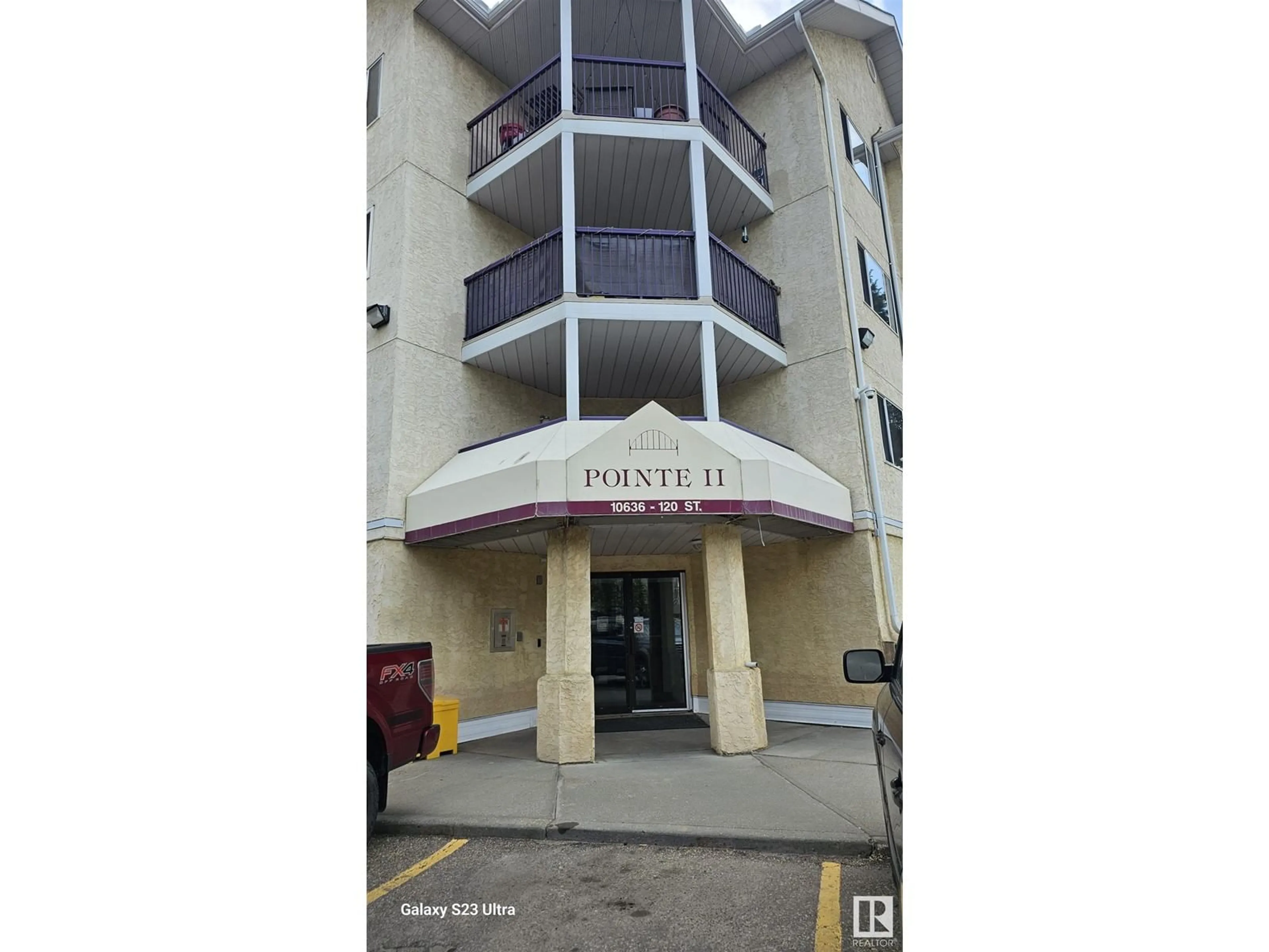 Indoor foyer for #344 - 10636 120 ST, Edmonton Alberta T5H4L5