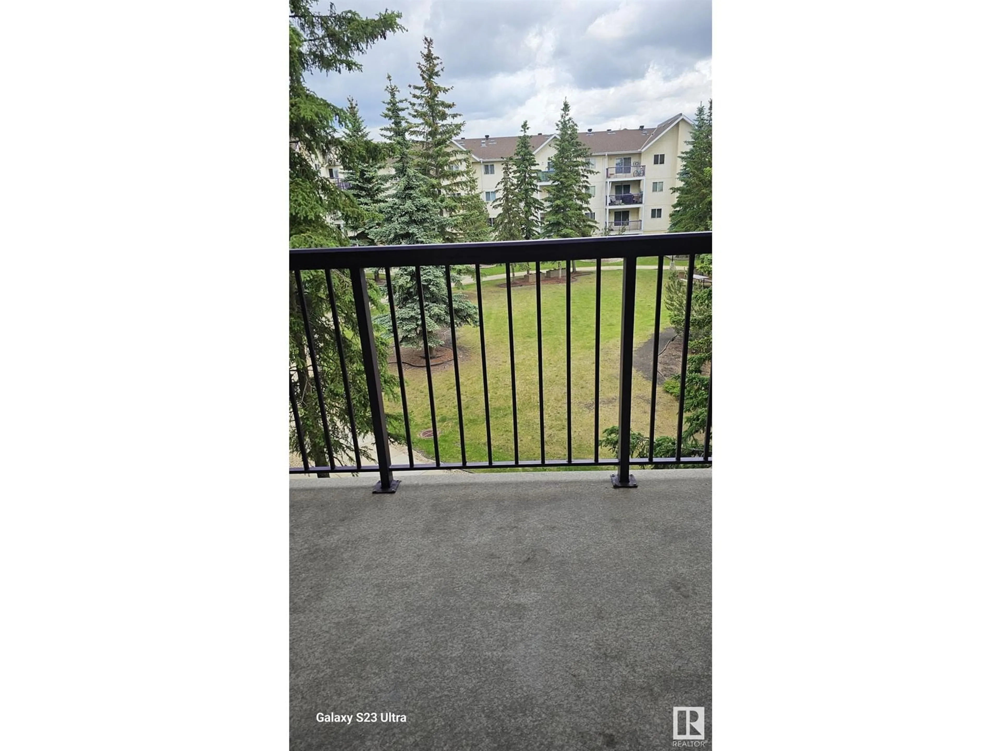 Balcony in the apartment, unknown for #344 - 10636 120 ST, Edmonton Alberta T5H4L5