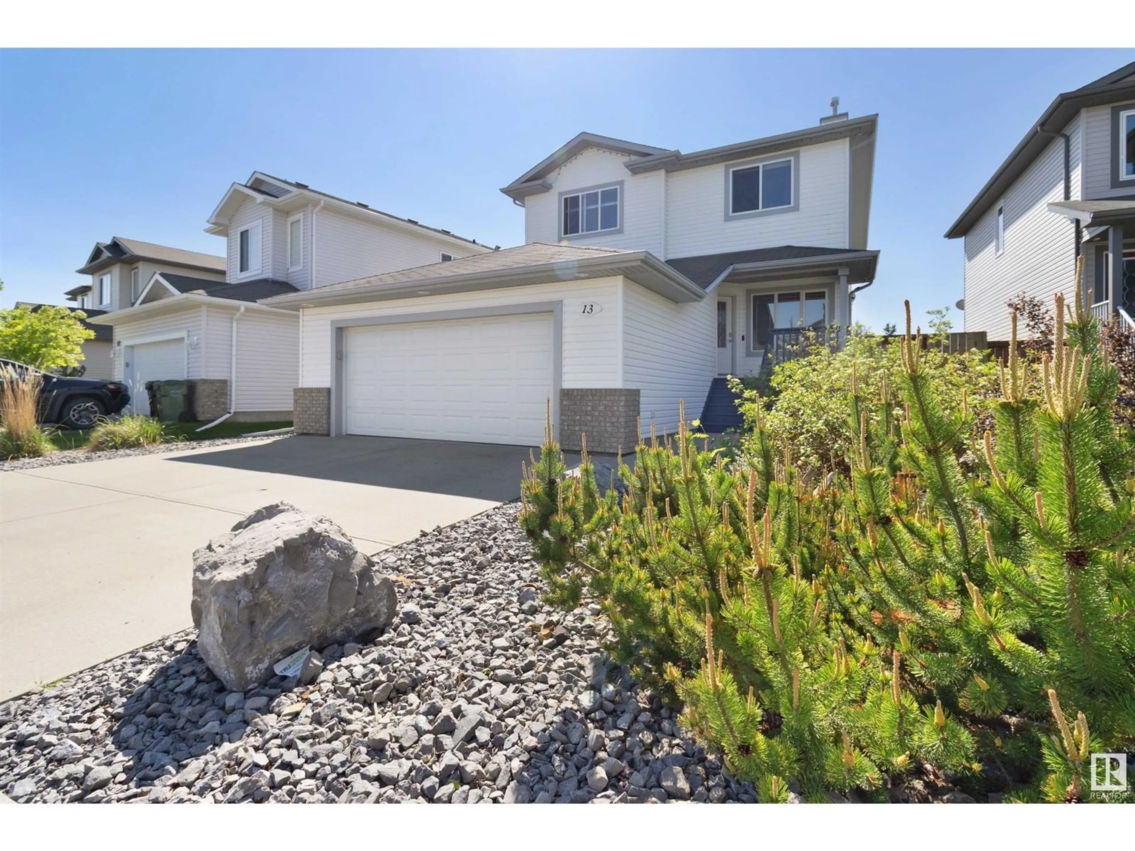 A pic from outside/outdoor area/front of a property/back of a property/a pic from drone, street for 13 MCLEAN BN, Leduc Alberta T9E0P1