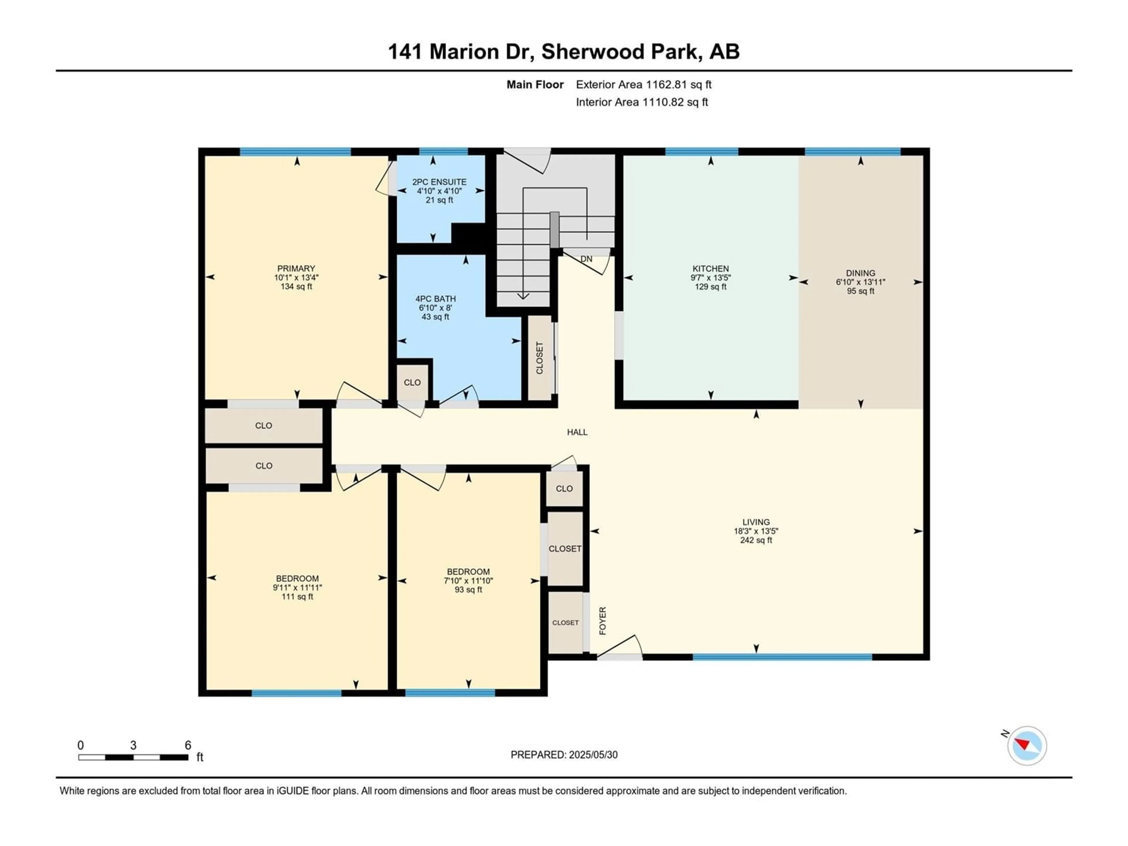 Floor plan for 141 MARION DR, Sherwood Park Alberta T8A2G8