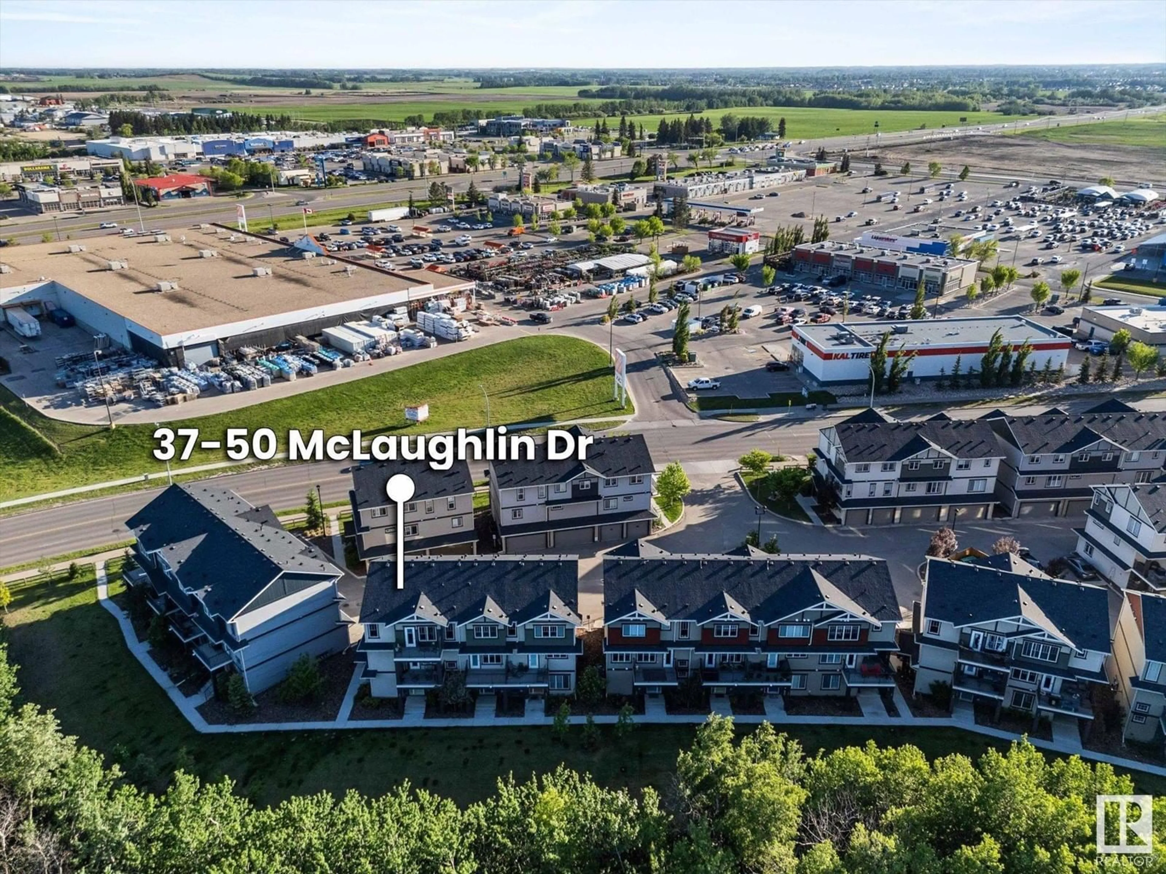 A pic from outside/outdoor area/front of a property/back of a property/a pic from drone, unknown for #37 - 50 MCLAUGHLIN DR, Spruce Grove Alberta T7X0E1