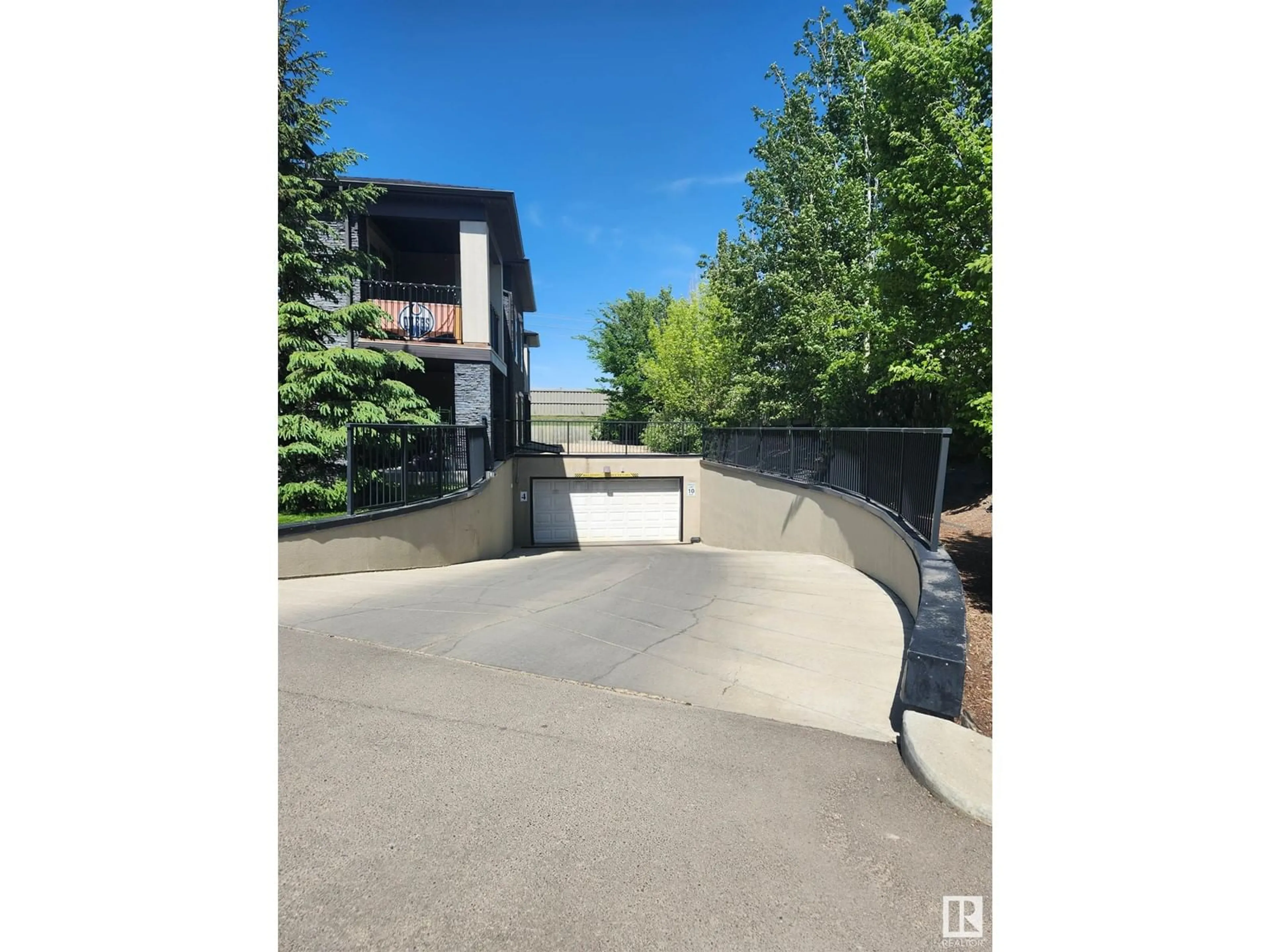 A pic from outside/outdoor area/front of a property/back of a property/a pic from drone, street for #309 - 5370 CHAPPELLE RD, Edmonton Alberta T6W3L5