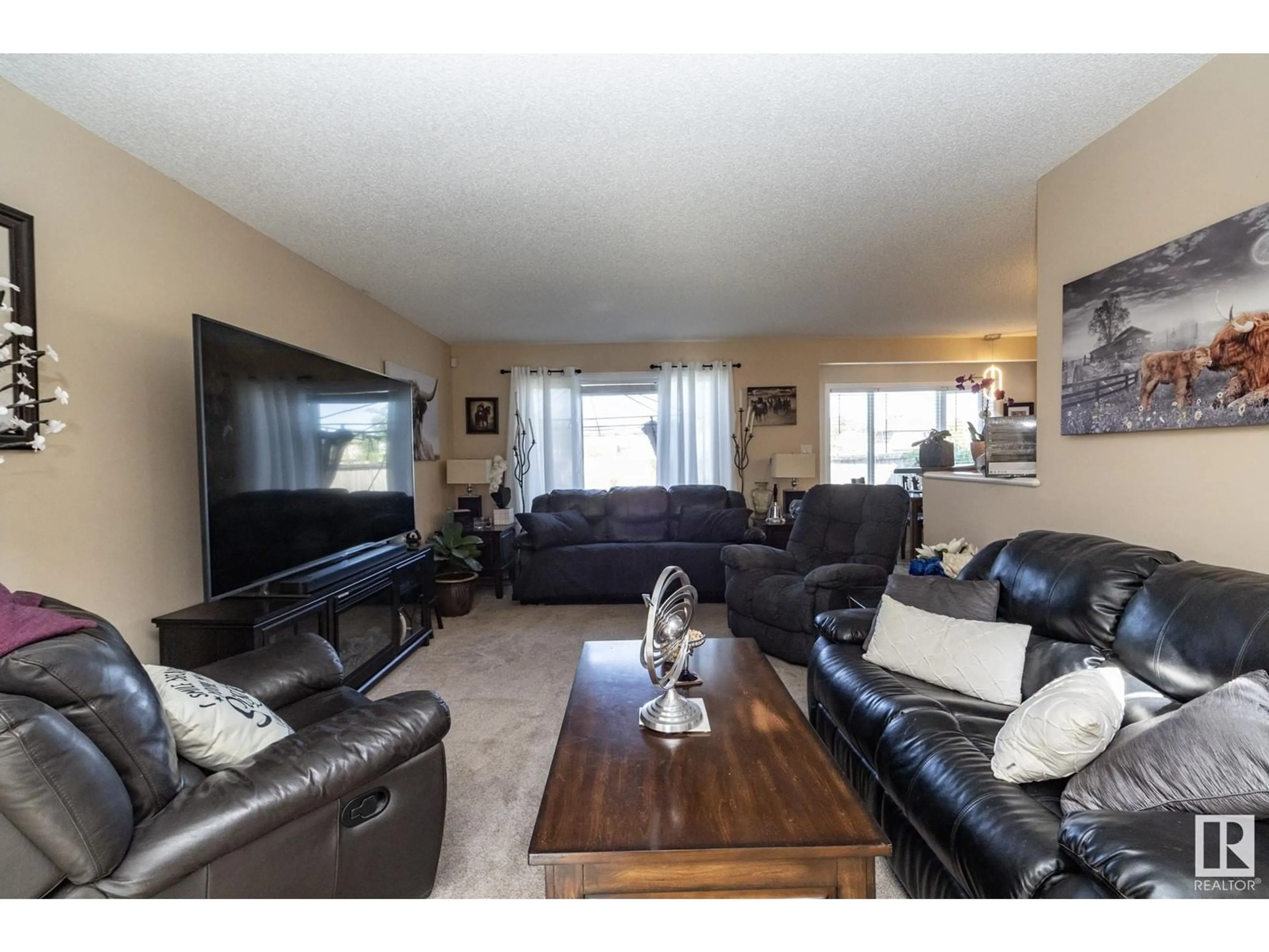 Living room with furniture, unknown for 704 87 ST, Edmonton Alberta T6X1G5