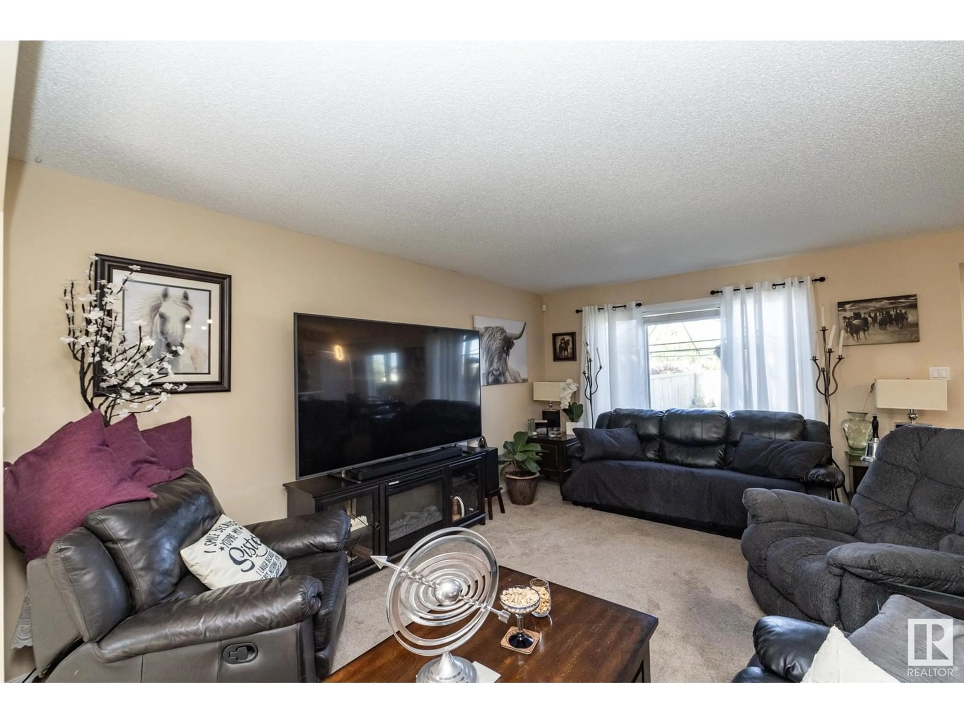 Living room with furniture, unknown for 704 87 ST, Edmonton Alberta T6X1G5