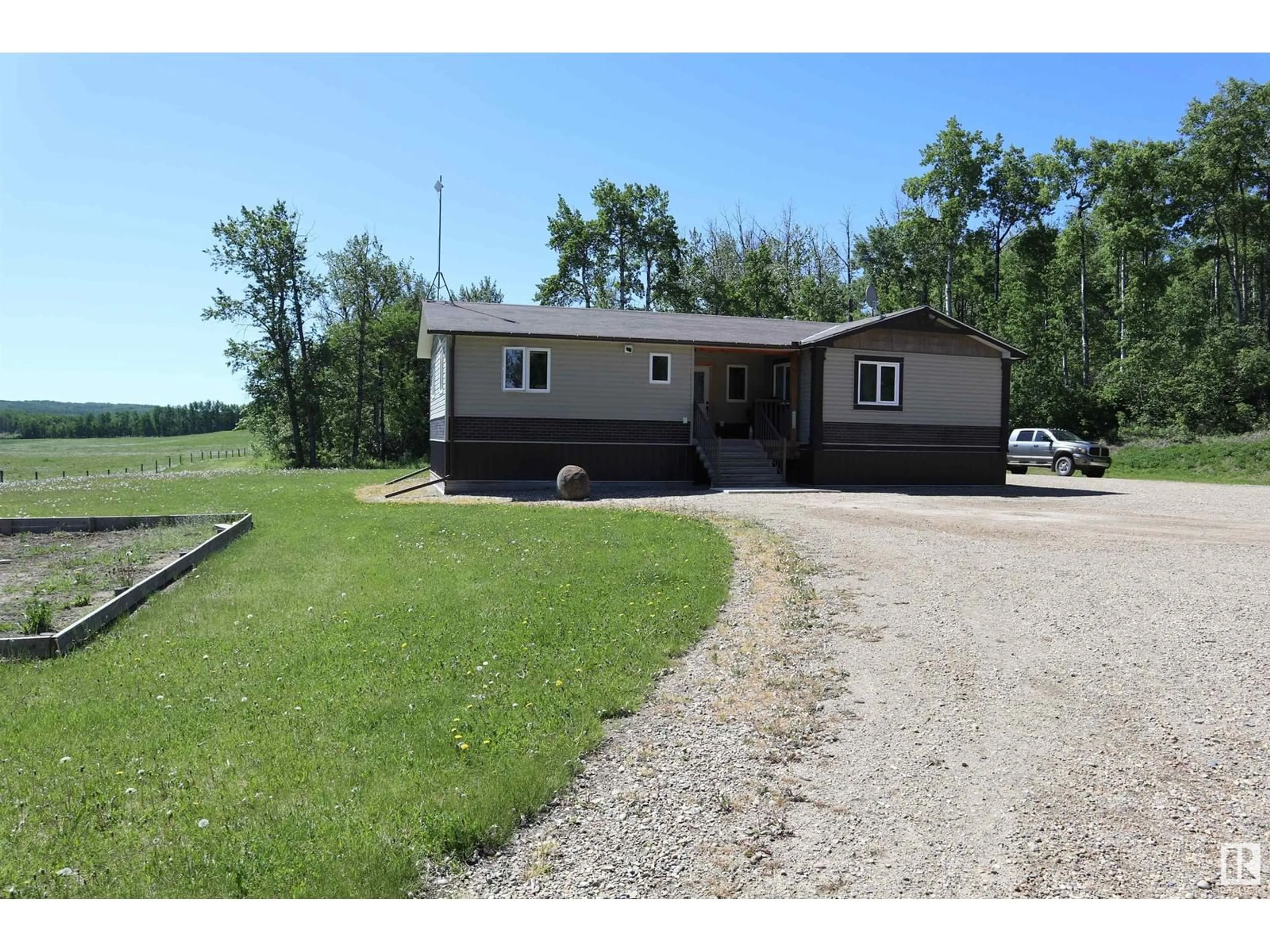 A pic from outside/outdoor area/front of a property/back of a property/a pic from drone, unknown for 5029 TWP ROAD 501, Rural Brazeau County Alberta T0C1W0