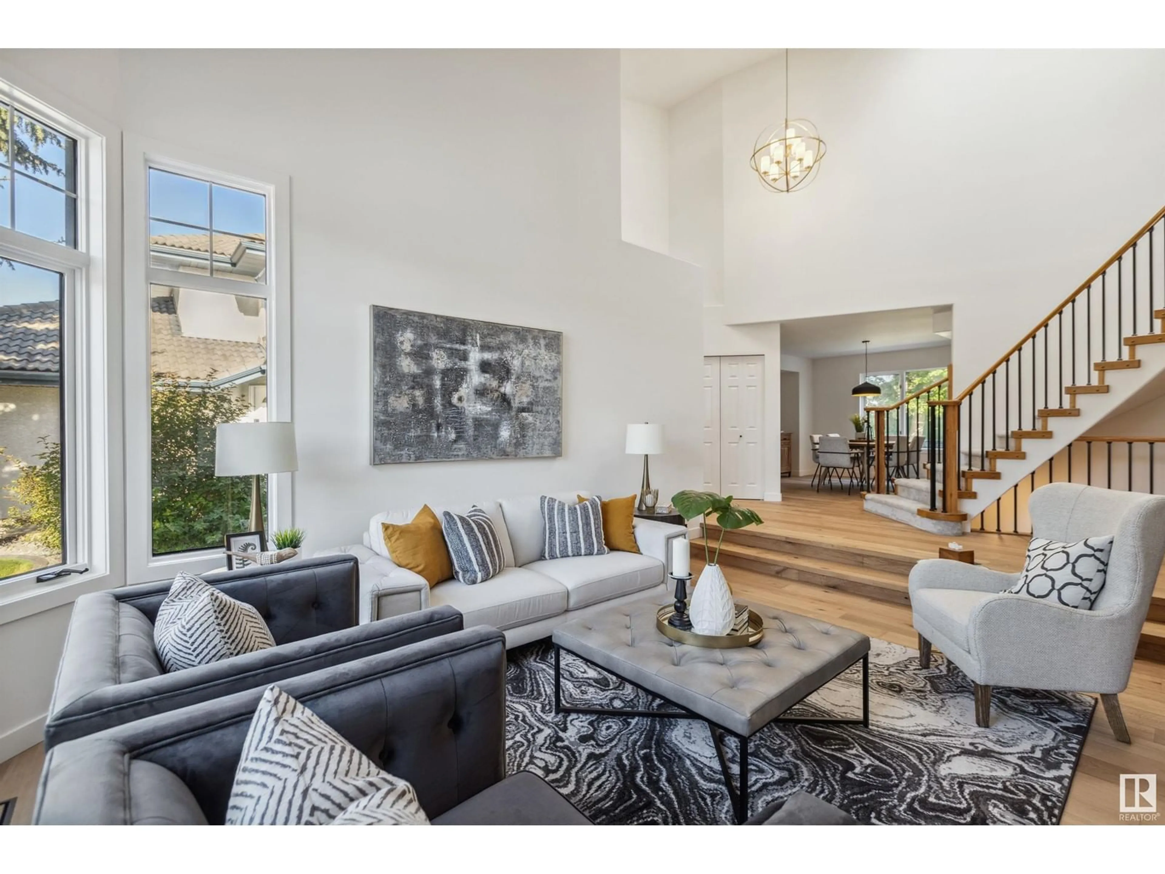 Living room with furniture, unknown for 625 WOTHERSPOON CL, Edmonton Alberta T6M2K2