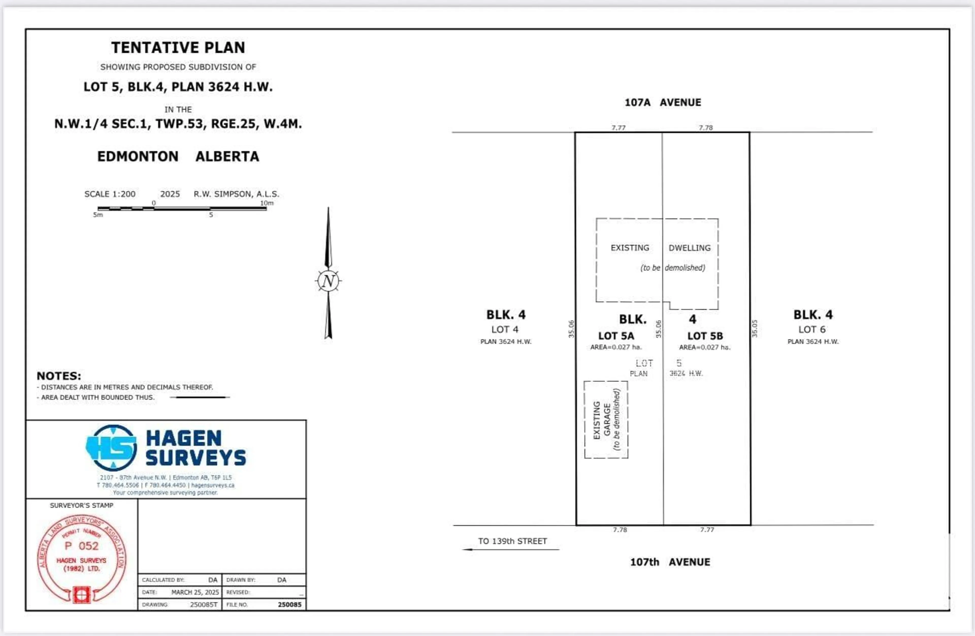 Floor plan for NW - 13567 107A AV, Edmonton Alberta T5M2A6