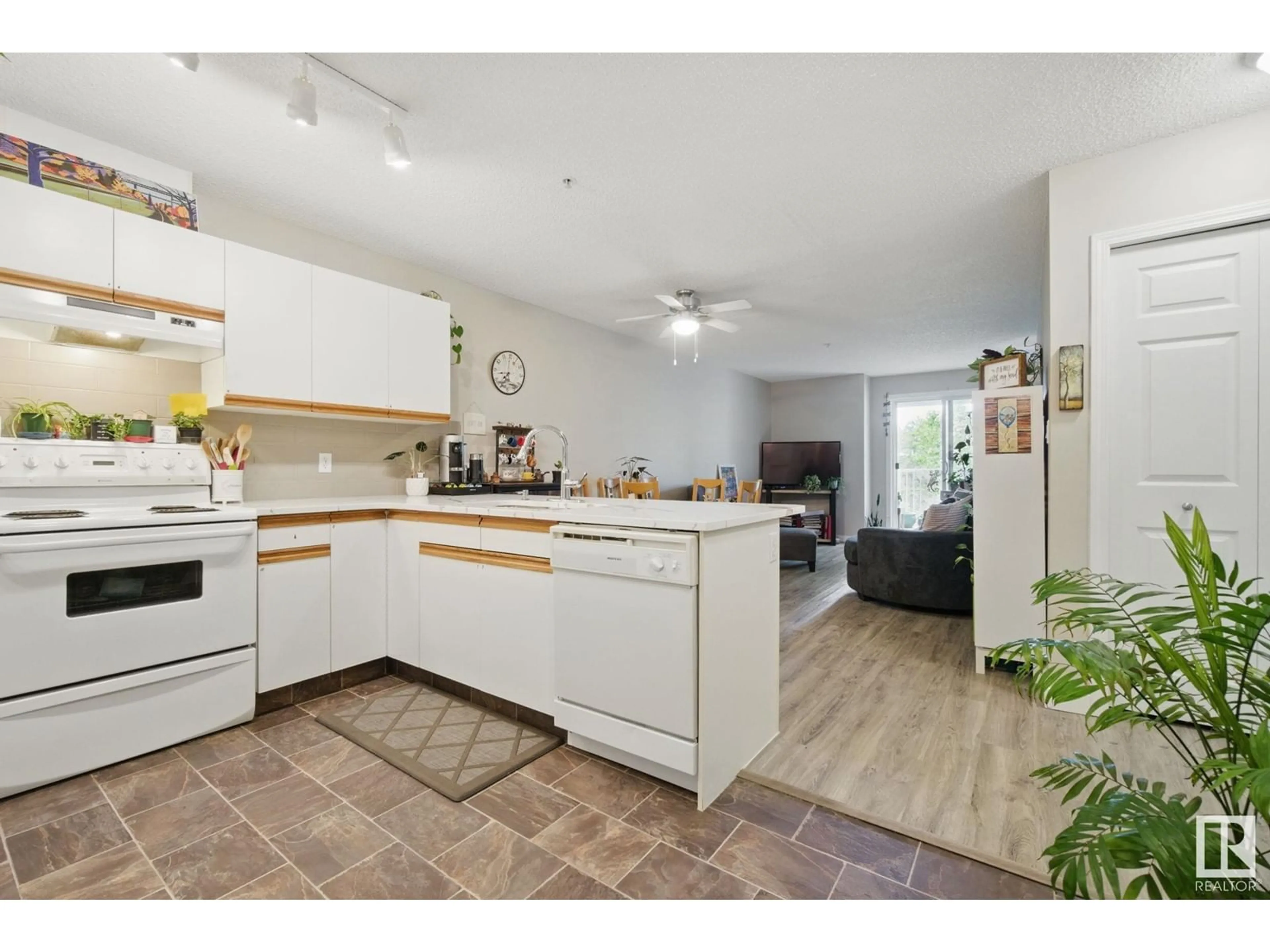 Open concept kitchen, unknown for #305 - 11104 109 AV, Edmonton Alberta T5H1E1
