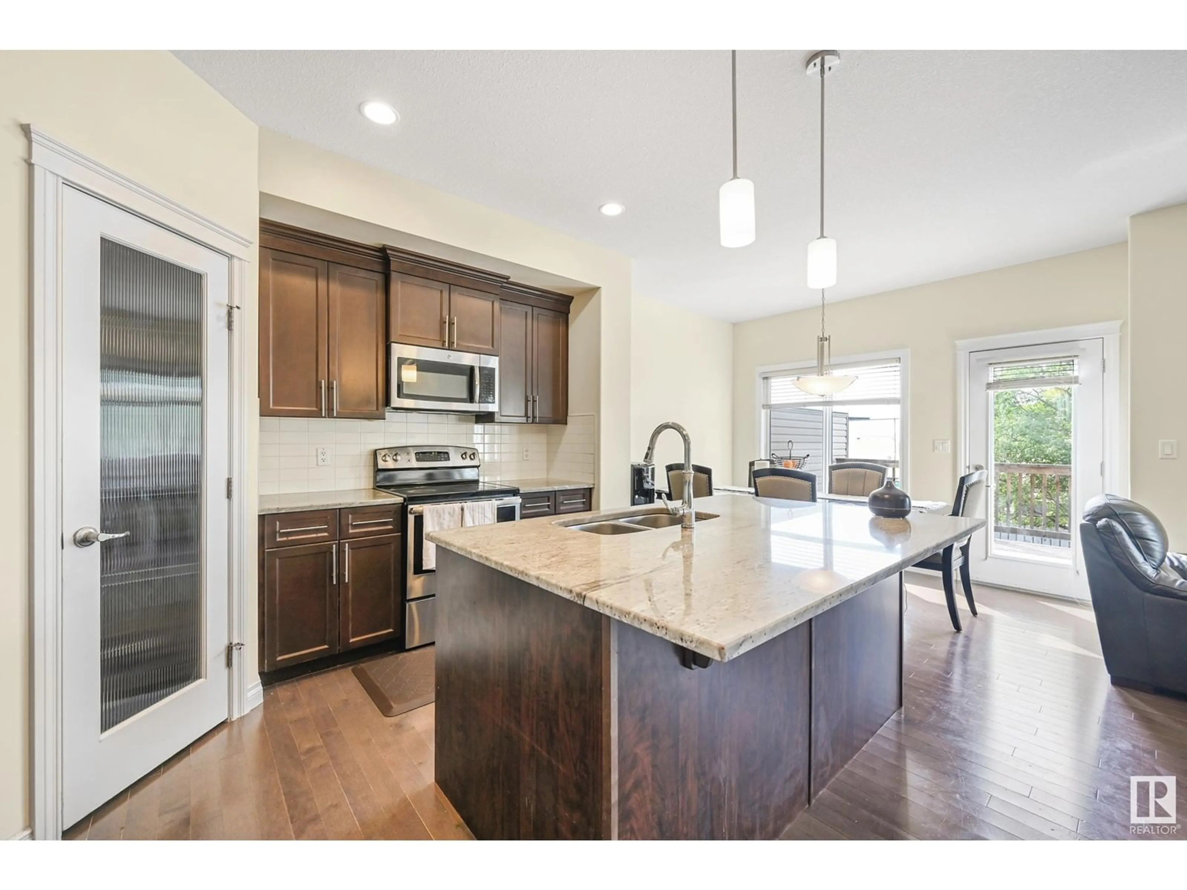 Open concept kitchen, unknown for 13805 138 AV, Edmonton Alberta T6V0M1