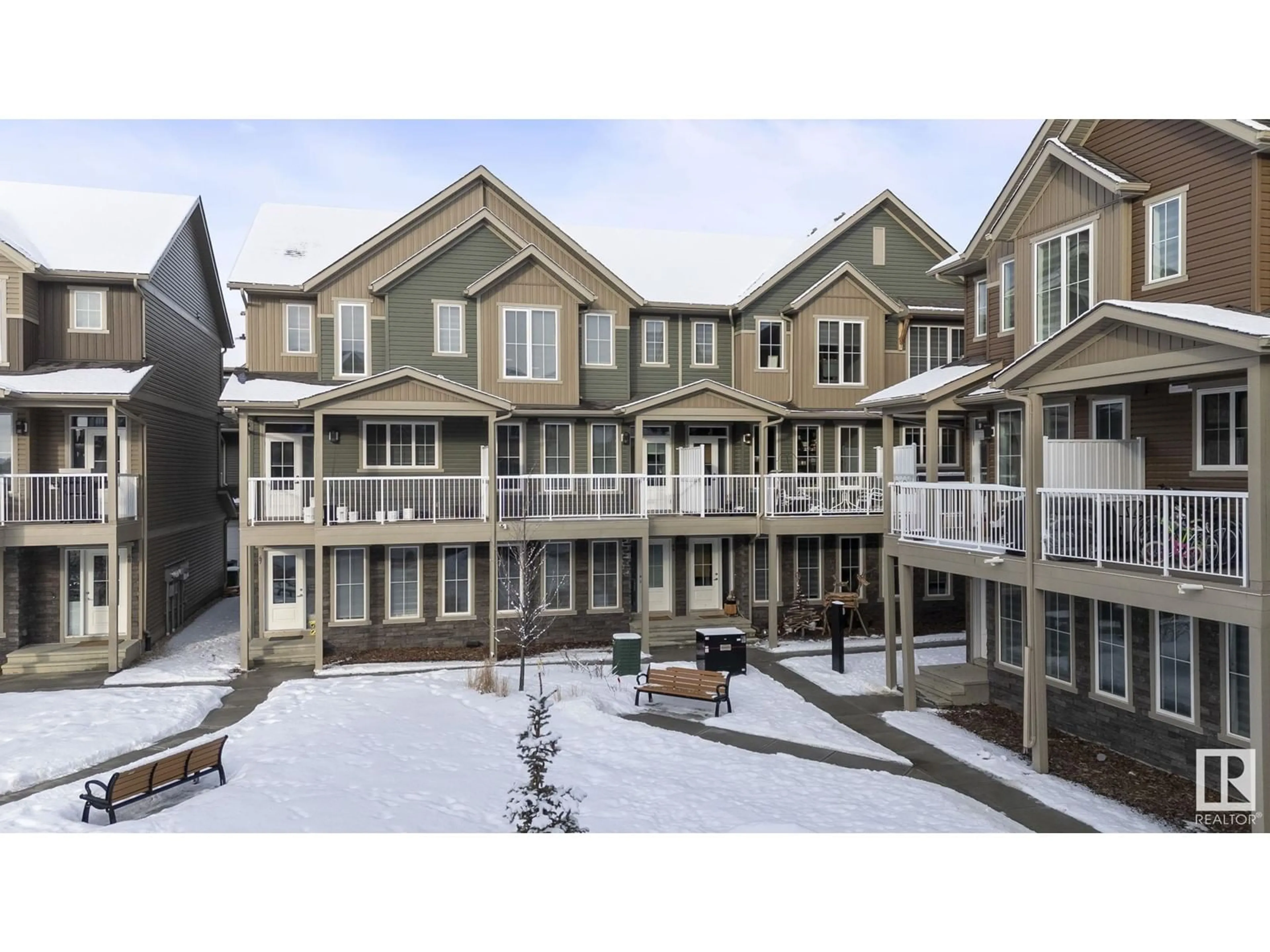 A pic from outside/outdoor area/front of a property/back of a property/a pic from drone, unknown for #45 - 1051 GRAYDON HILL BLVD, Edmonton Alberta T6W3C8