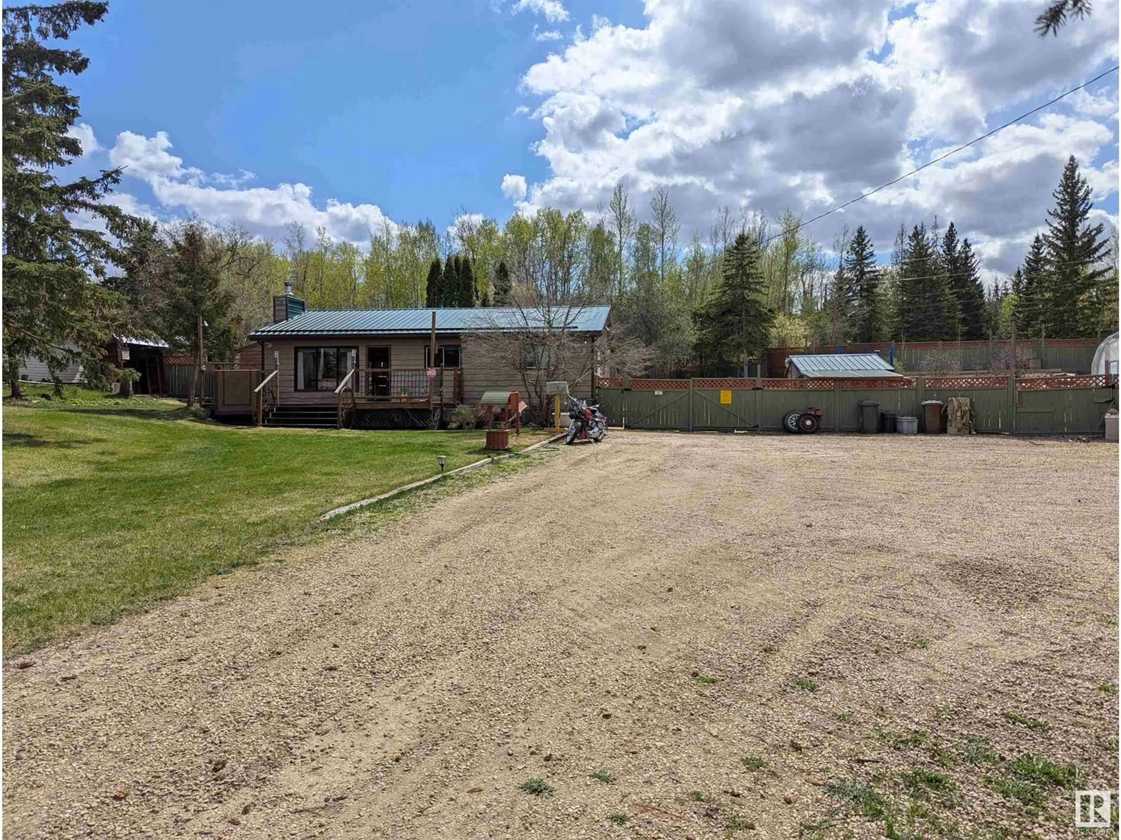 A pic from outside/outdoor area/front of a property/back of a property/a pic from drone, building for 103 - 2120 TWP ROAD 565, Rural Lac Ste. Anne County Alberta T0E1V0