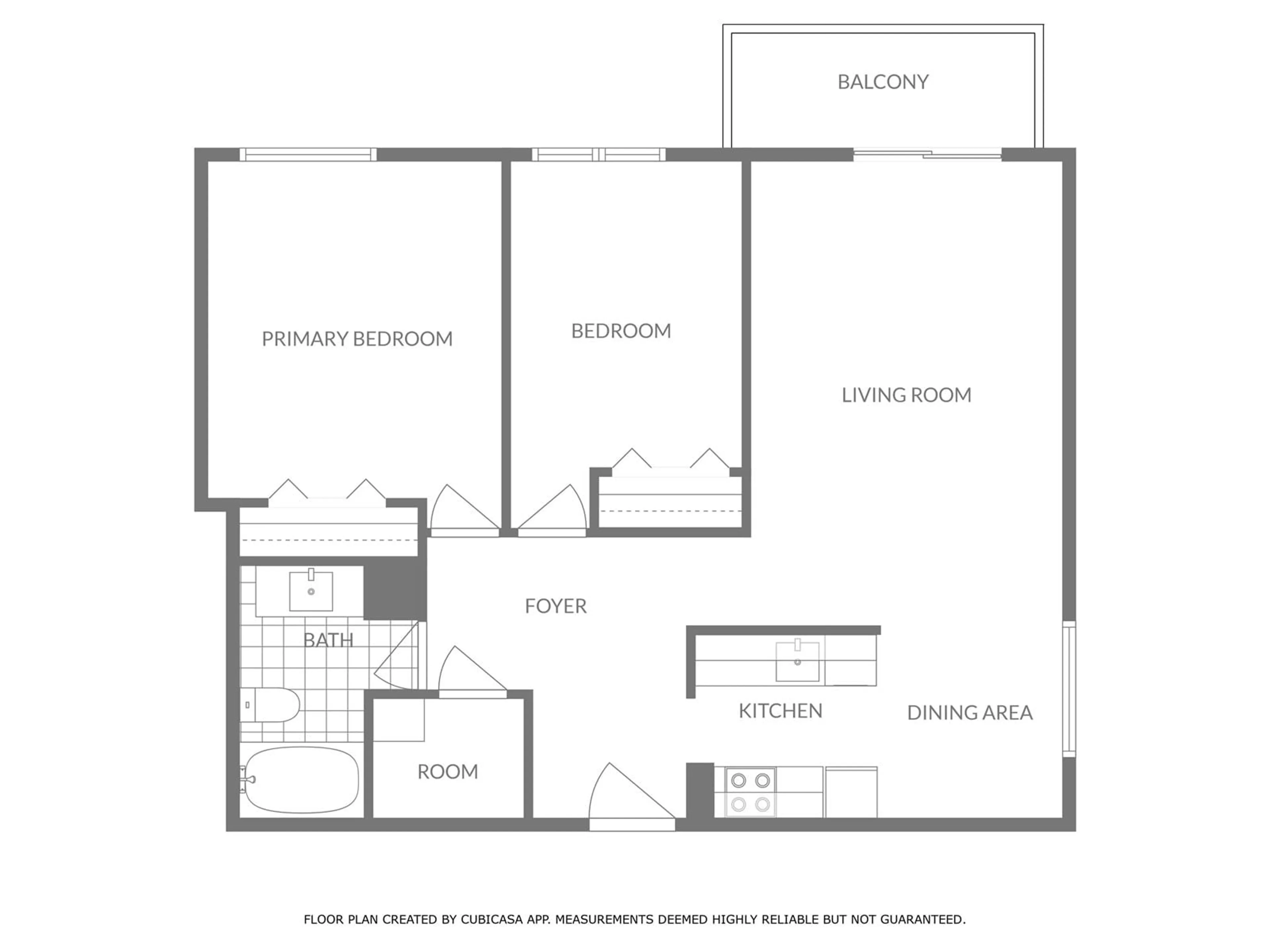 Floor plan for #601 - 10015 119 ST, Edmonton Alberta T5K1Y7