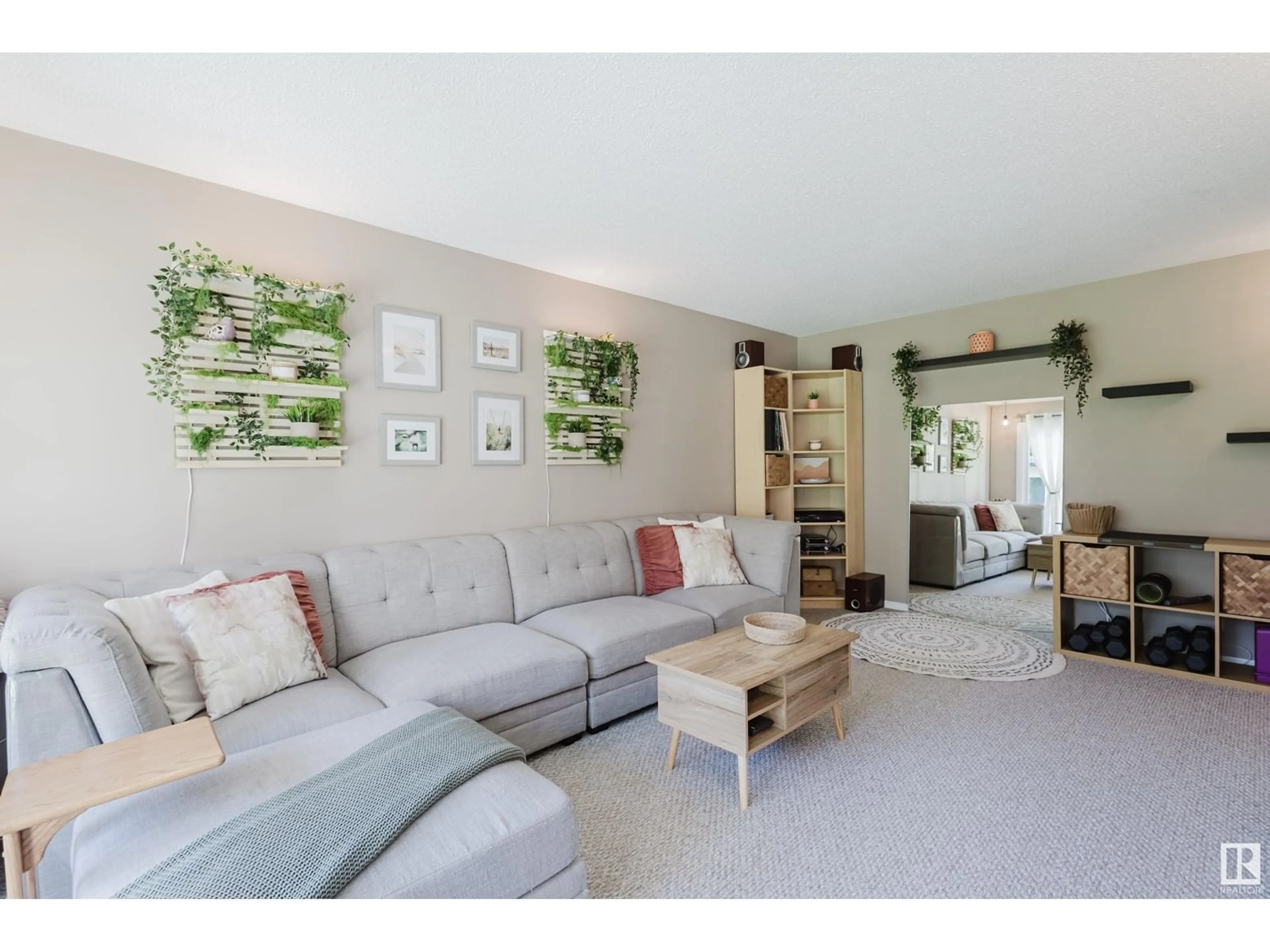Living room with furniture, unknown for #105 - 11455 41 AV, Edmonton Alberta T6J0T9
