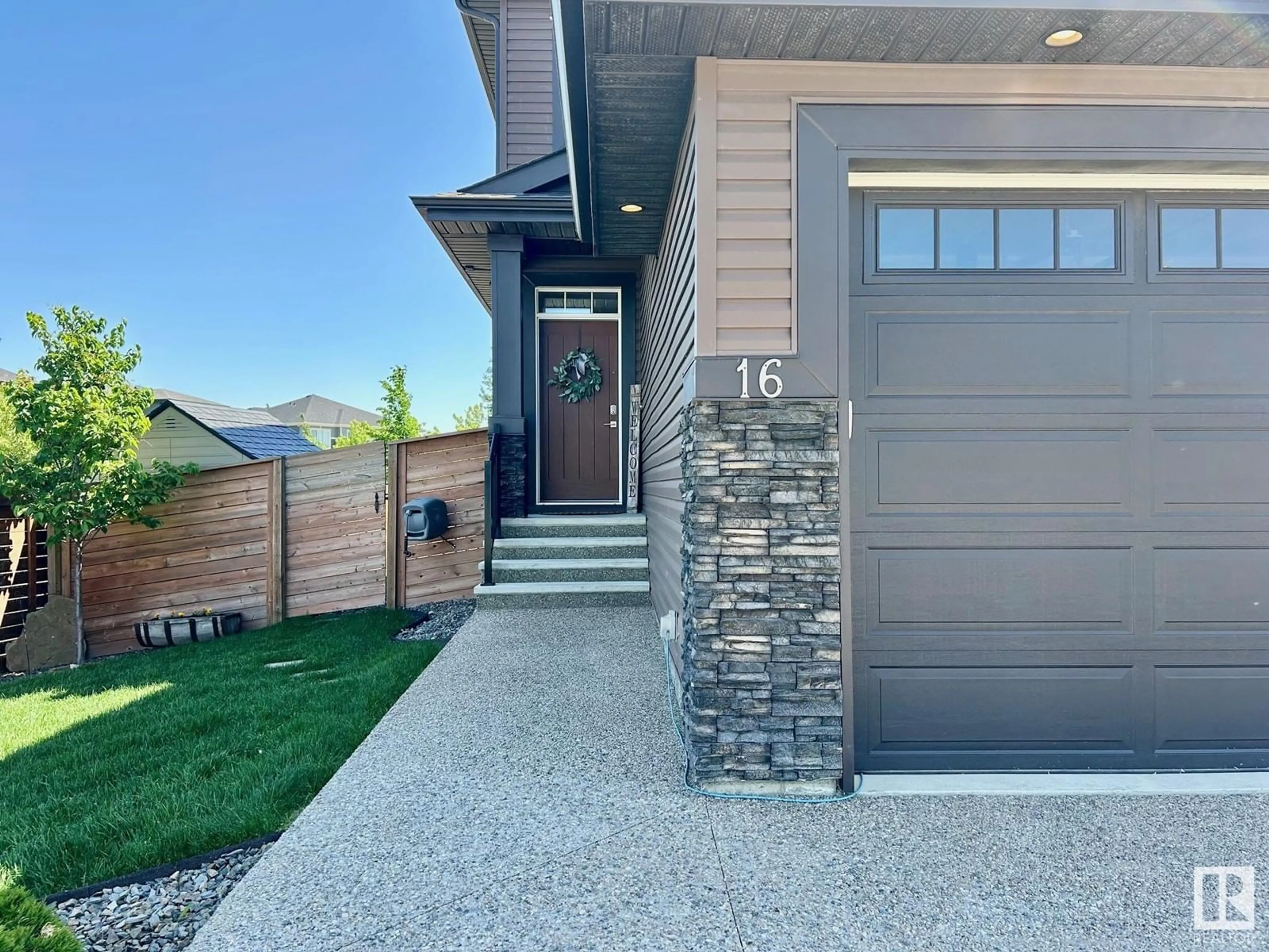 Home with brick exterior material, street for 16 RED FOX WY, St. Albert Alberta T8N7T8
