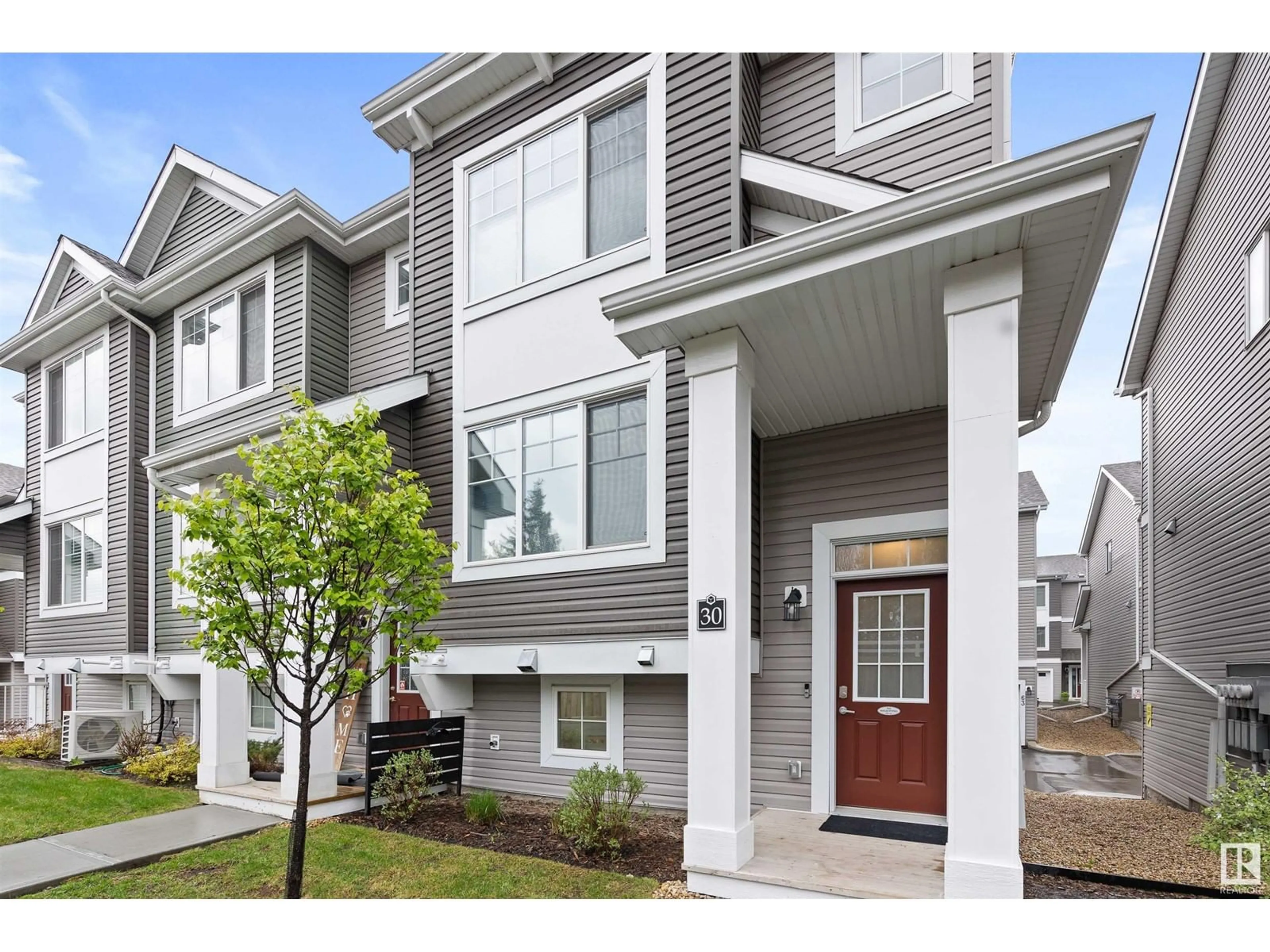 Home with vinyl exterior material, street for #30 - 1391 STARLING DR, Edmonton Alberta T5S0L3