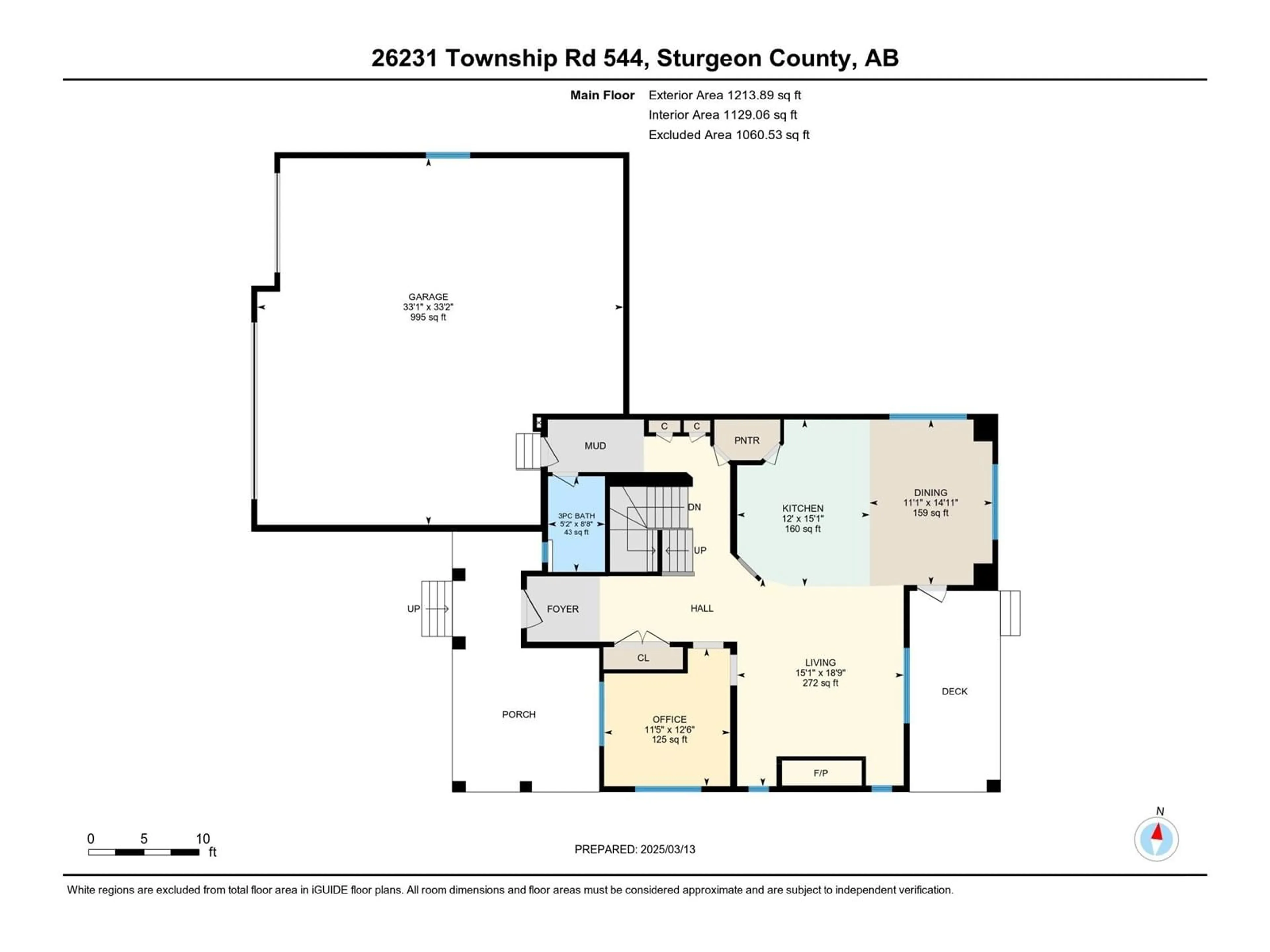 Floor plan for 26231 TWP RD 544, Rural Sturgeon County Alberta T8T1N3