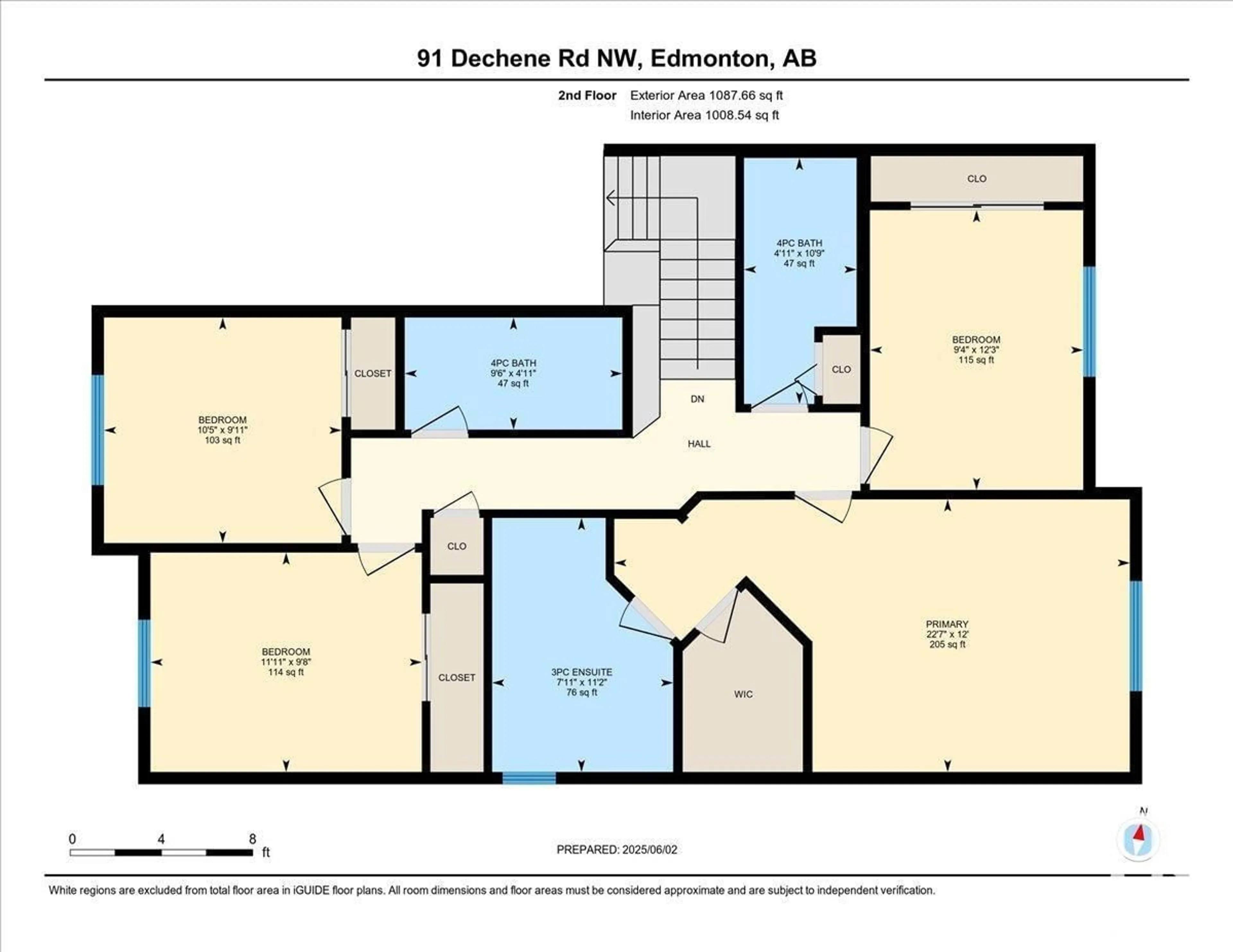 Floor plan for 91 DECHENE RD, Edmonton Alberta T6M2M9