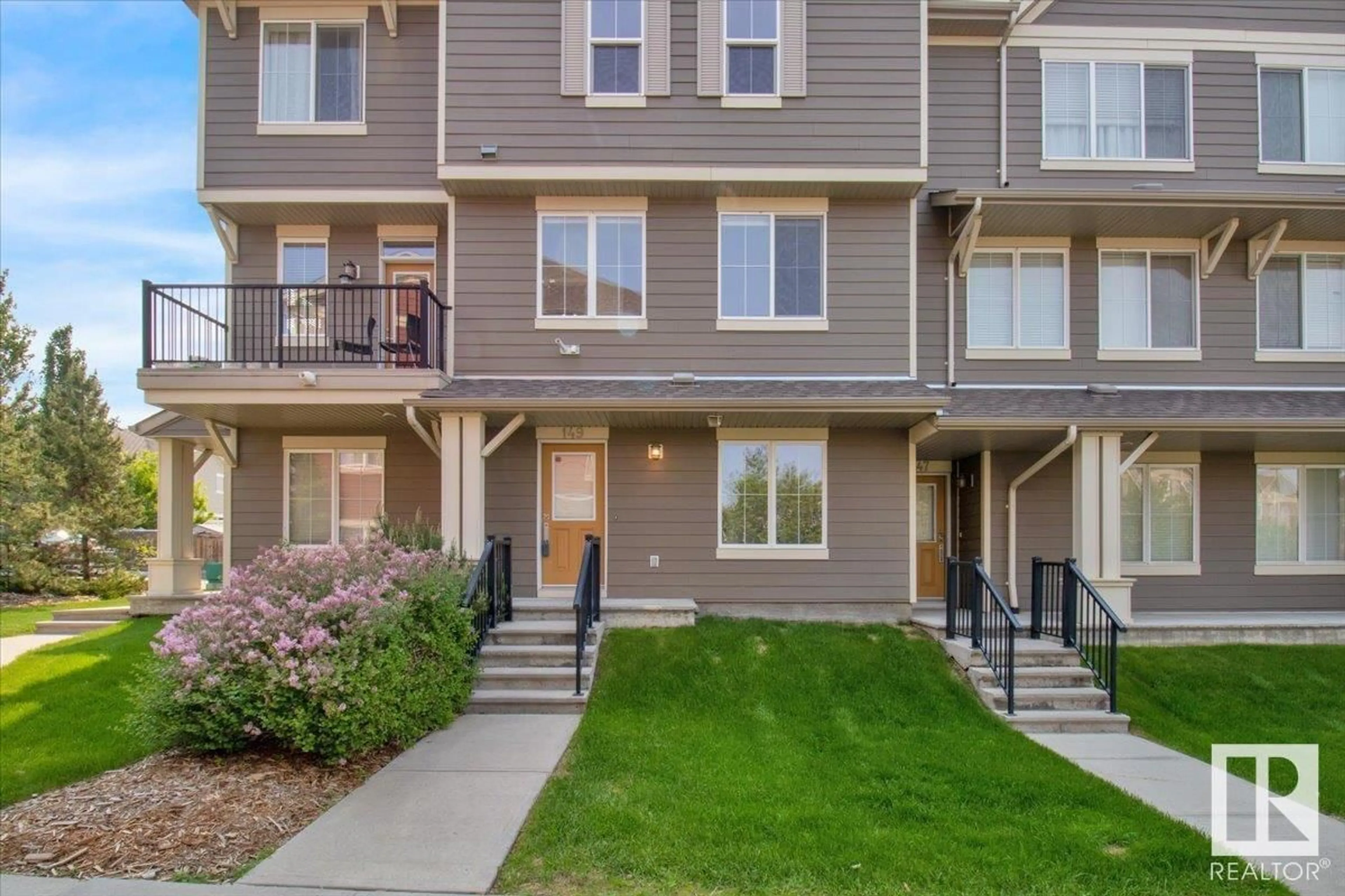 Patio, street for 603 - 149 WATT BV, Edmonton Alberta T6X0P3