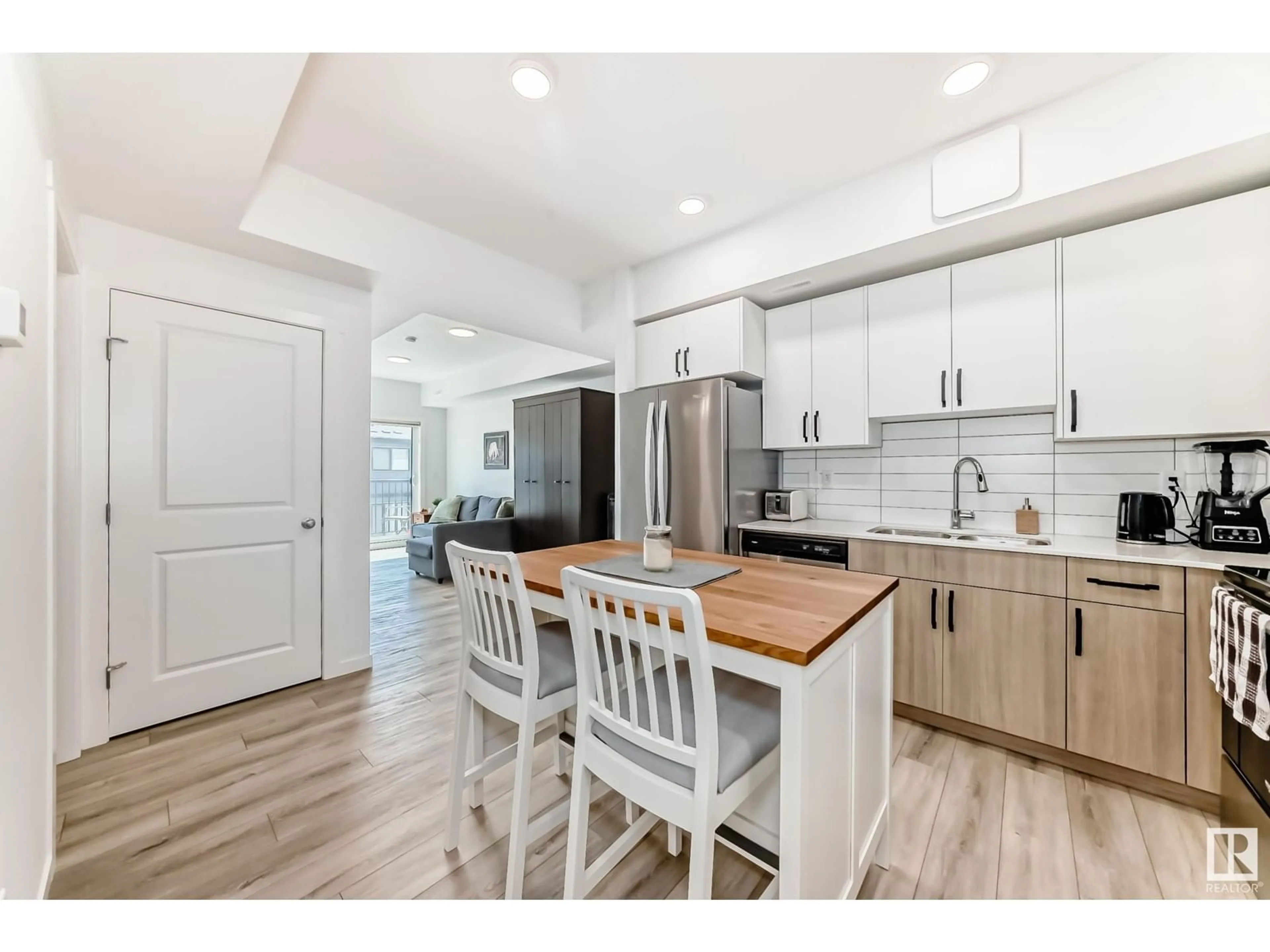 Open concept kitchen, unknown for #306 - 860 SECORD BV, Edmonton Alberta T5T7R9