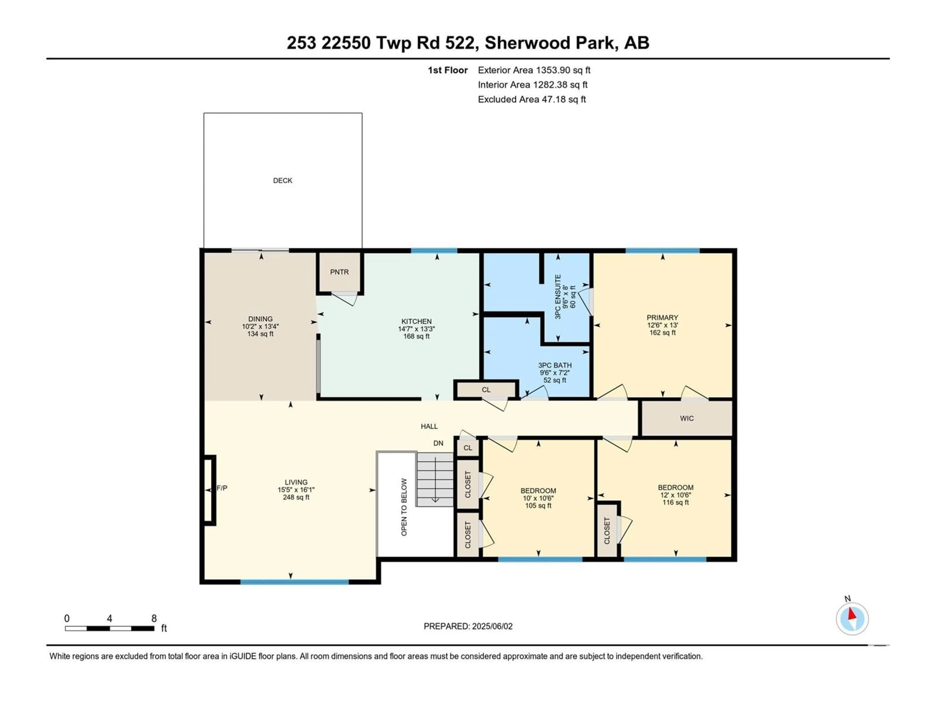Floor plan for 253 22550 TWP RD 522, Rural Strathcona County Alberta T8B1G8