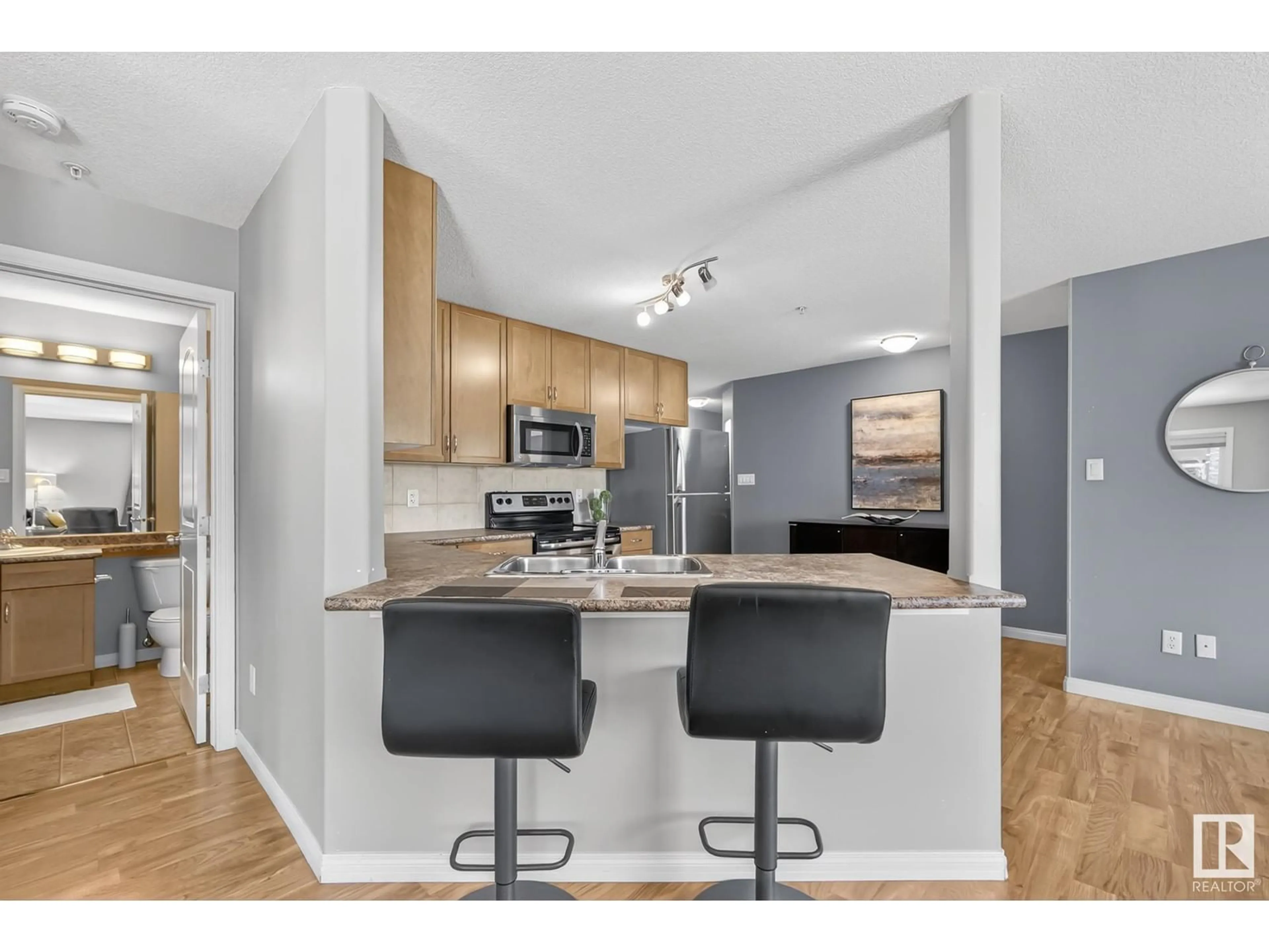 Open concept kitchen, unknown for #120 - 1204 156 ST, Edmonton Alberta T6R0R6