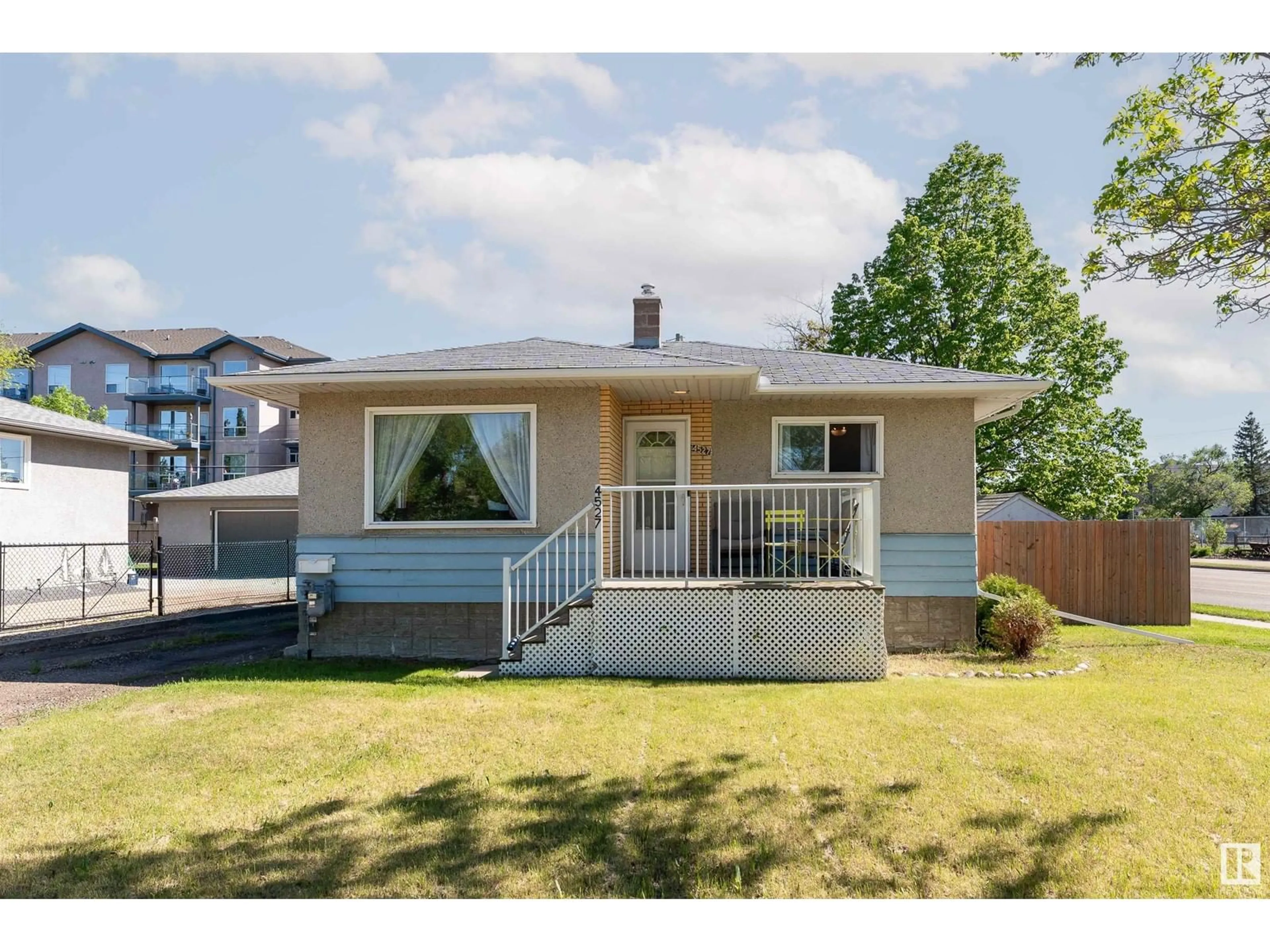 Home with vinyl exterior material, street for 4527 46 AV, Leduc Alberta T9E5V7