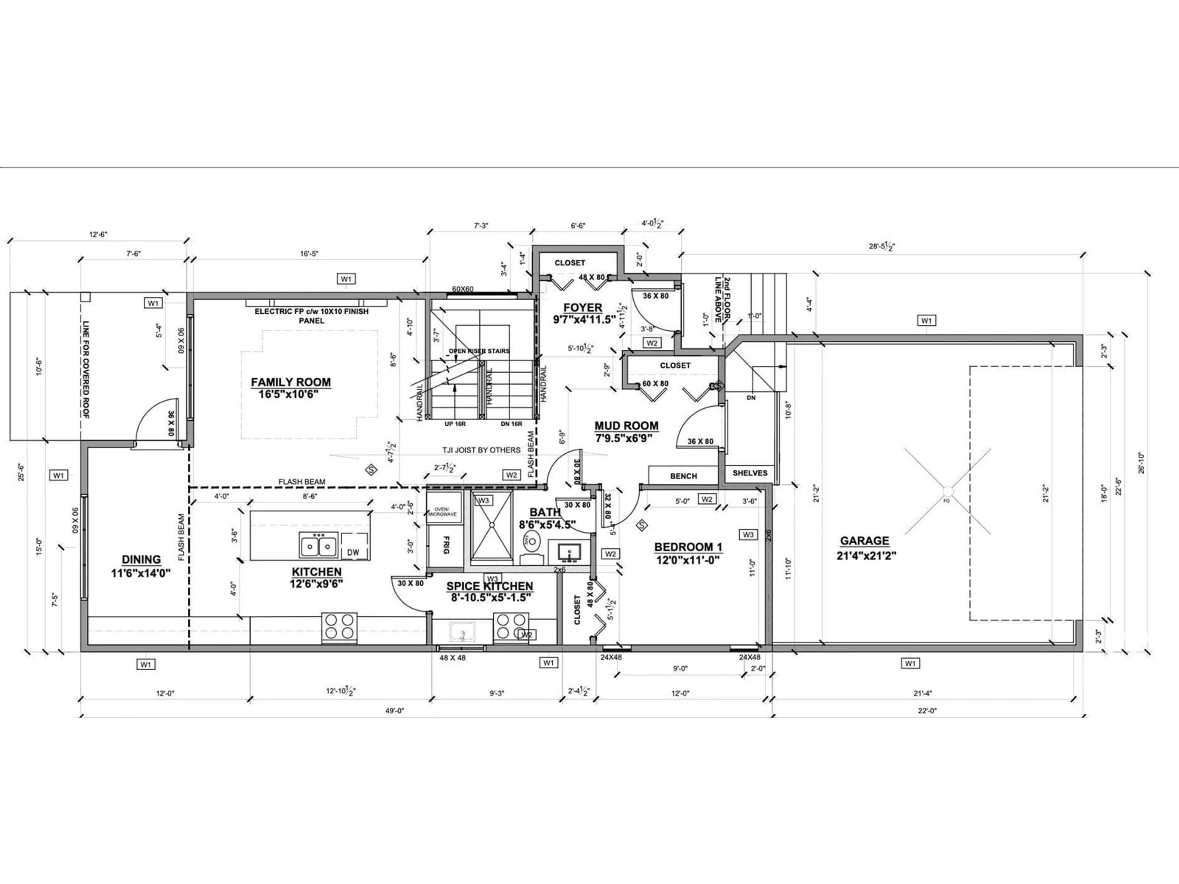 Floor plan for 22 ELDRIDGE PT, St. Albert Alberta T8N7Z9
