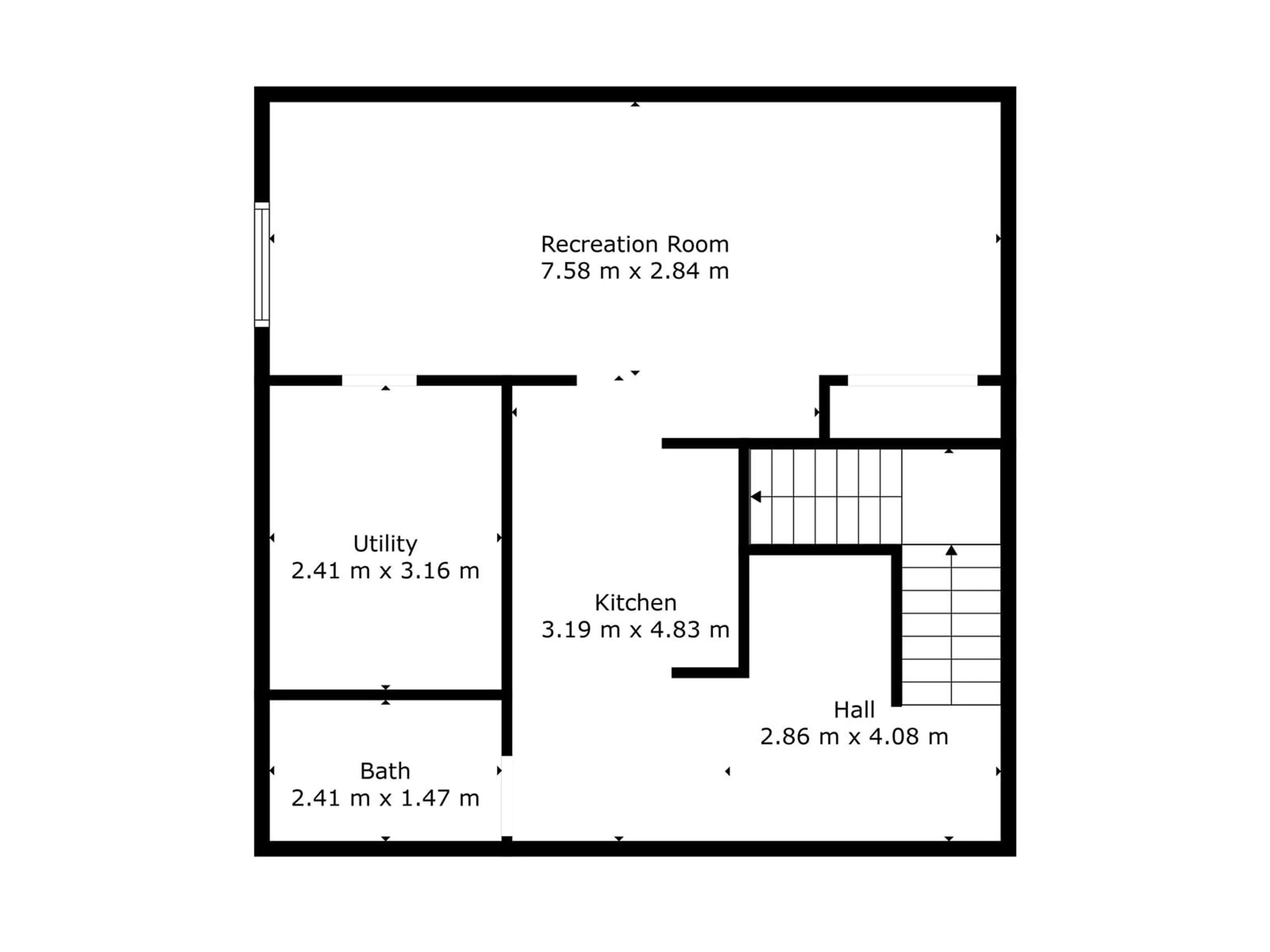 Floor plan for 4302 43 AV, Beaumont Alberta T4X1M5
