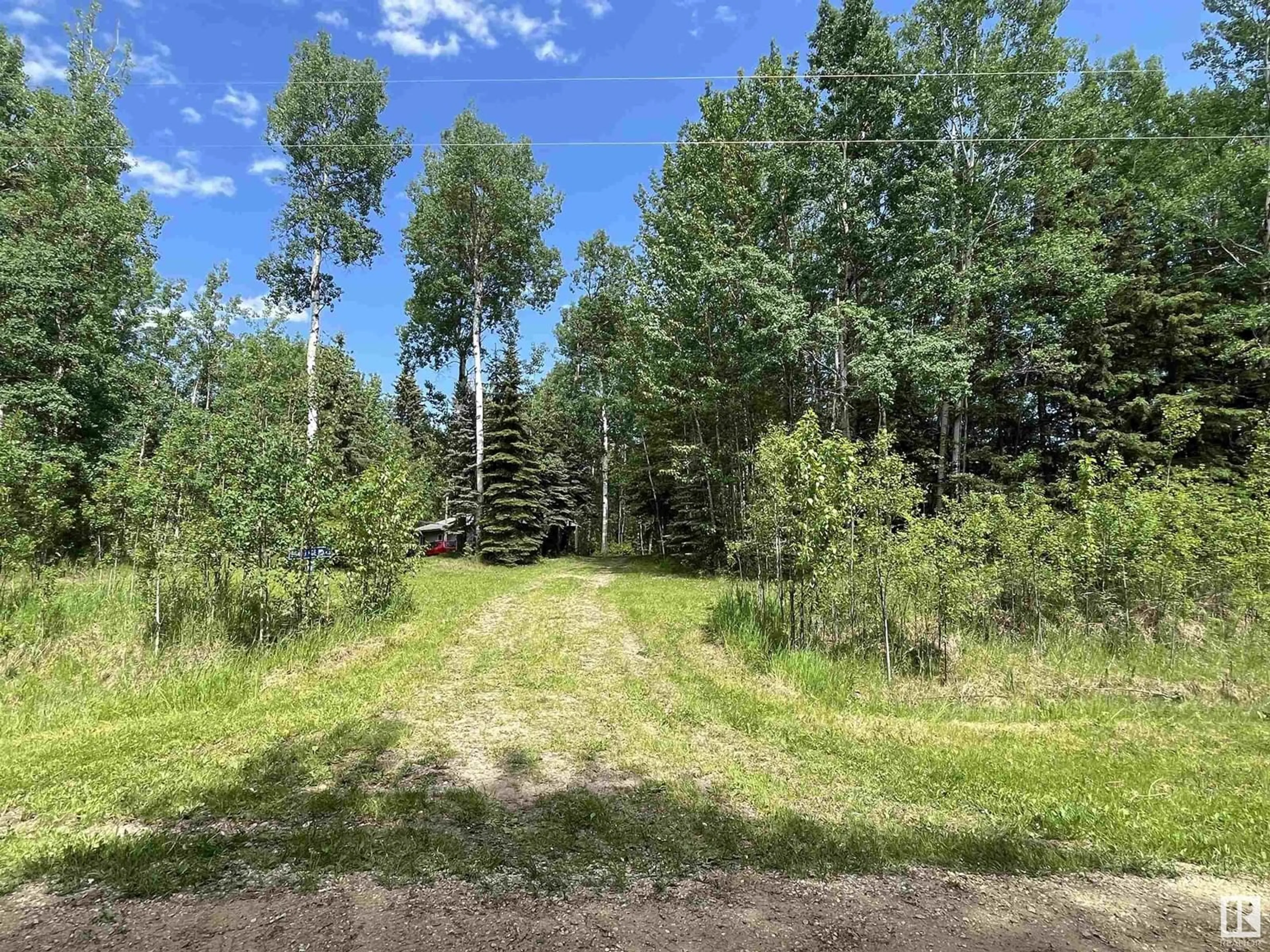 A pic from outside/outdoor area/front of a property/back of a property/a pic from drone, forest/trees view for 56403 RGE ROAD 43, Rural Lac Ste. Anne County Alberta T0E0X0