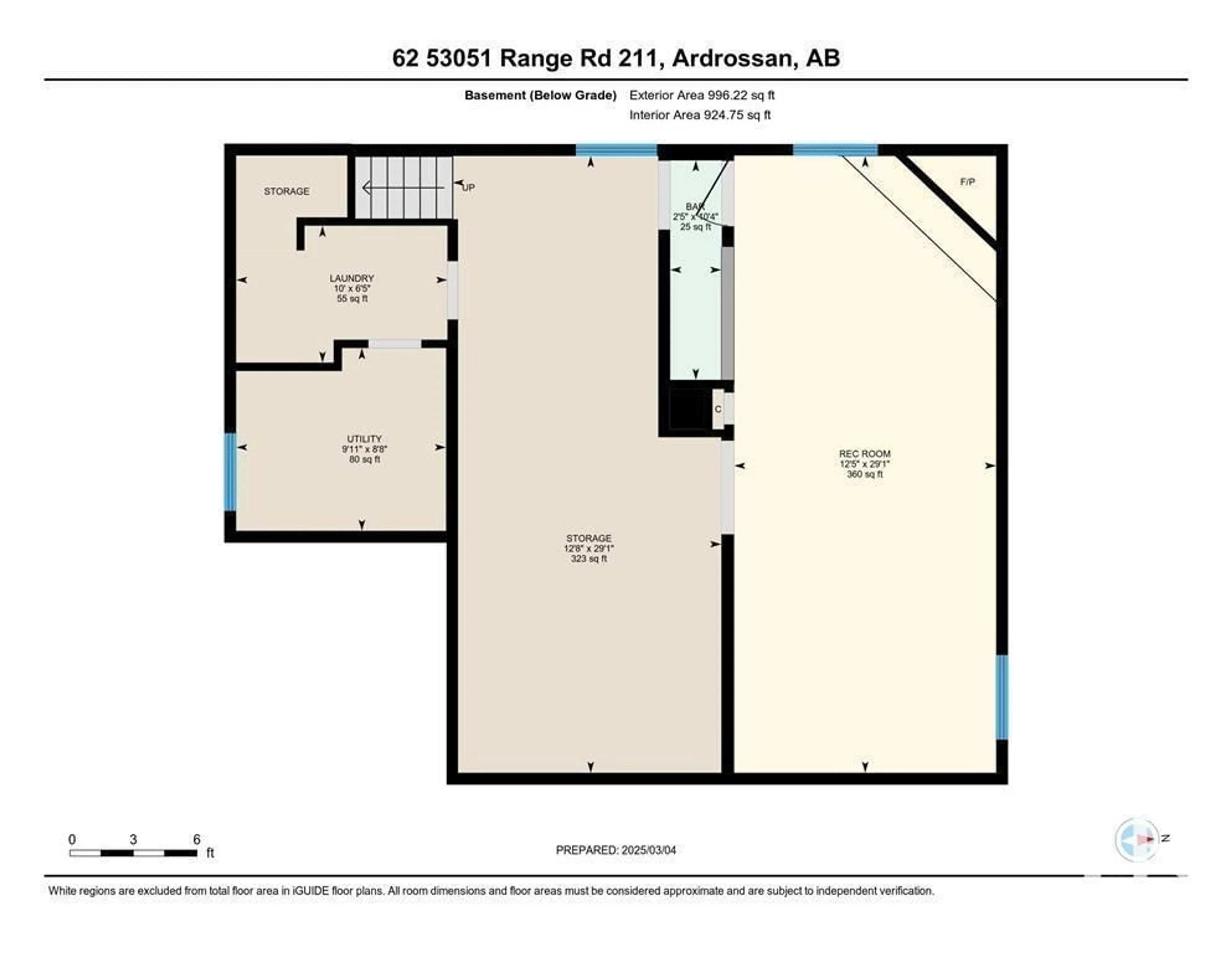 Floor plan for 62 53051 RGE ROAD 211, Rural Strathcona County Alberta T8G2C6