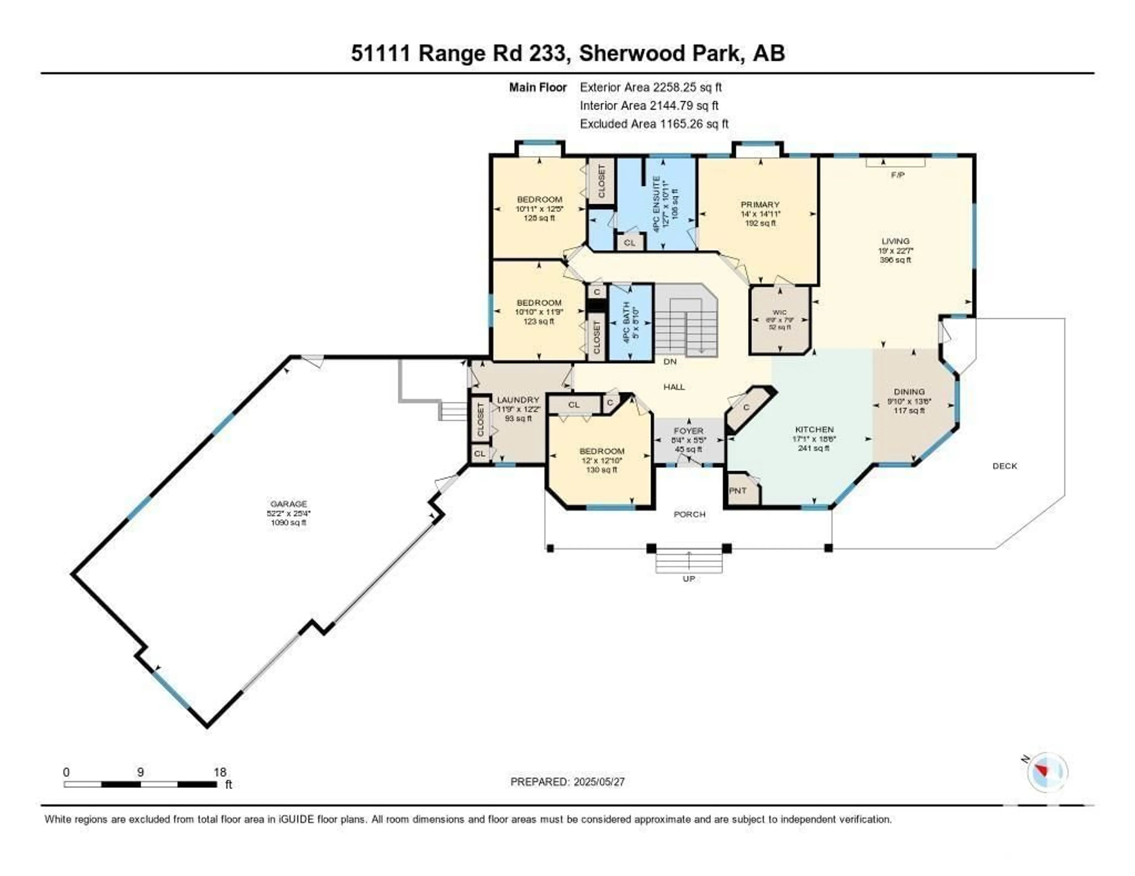 Floor plan for 51111 RR 233, Rural Strathcona County Alberta T8B1K6