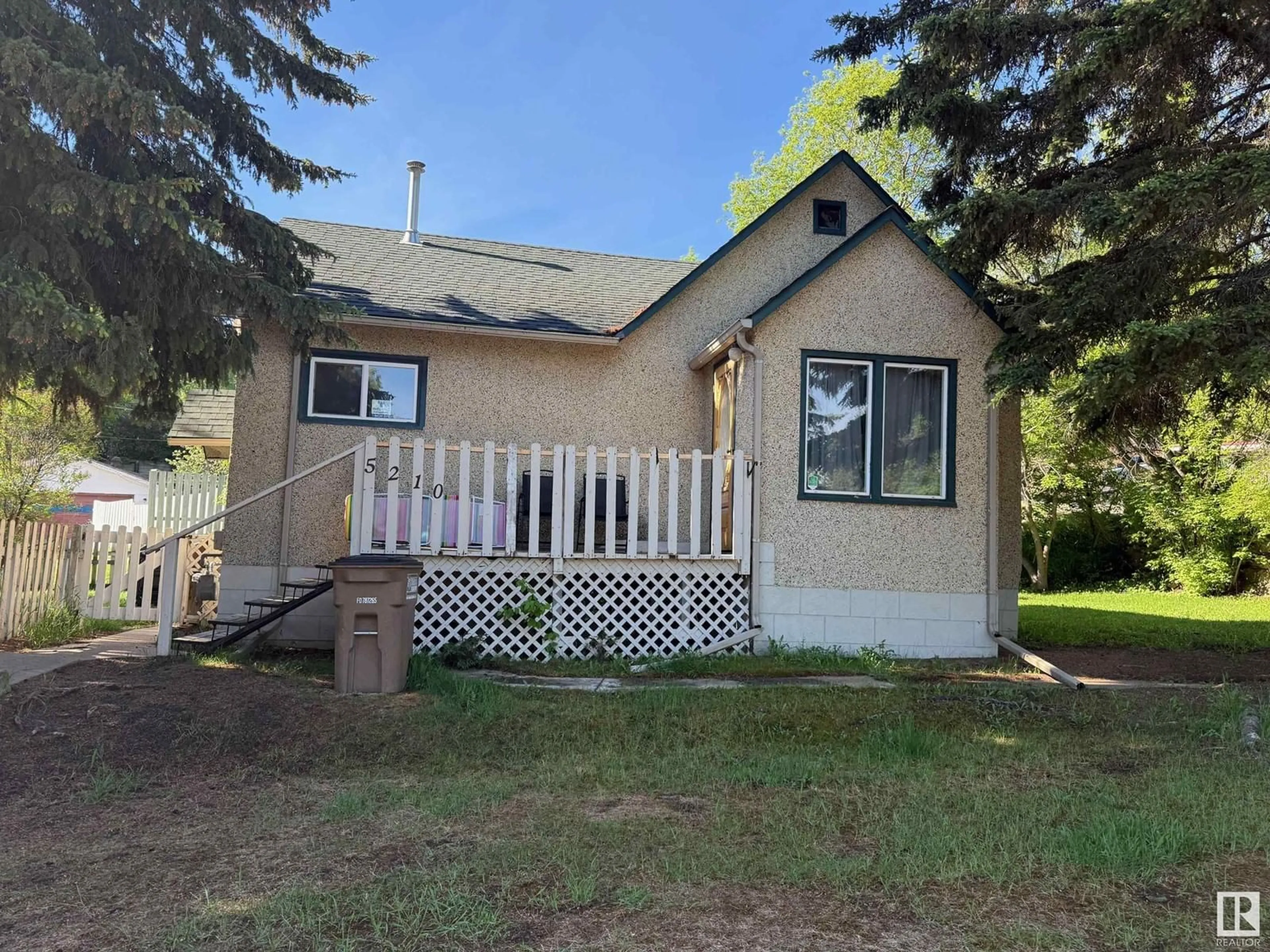 A pic from outside/outdoor area/front of a property/back of a property/a pic from drone, unknown for 5210 48 AV, Athabasca Town Alberta T9S1K6