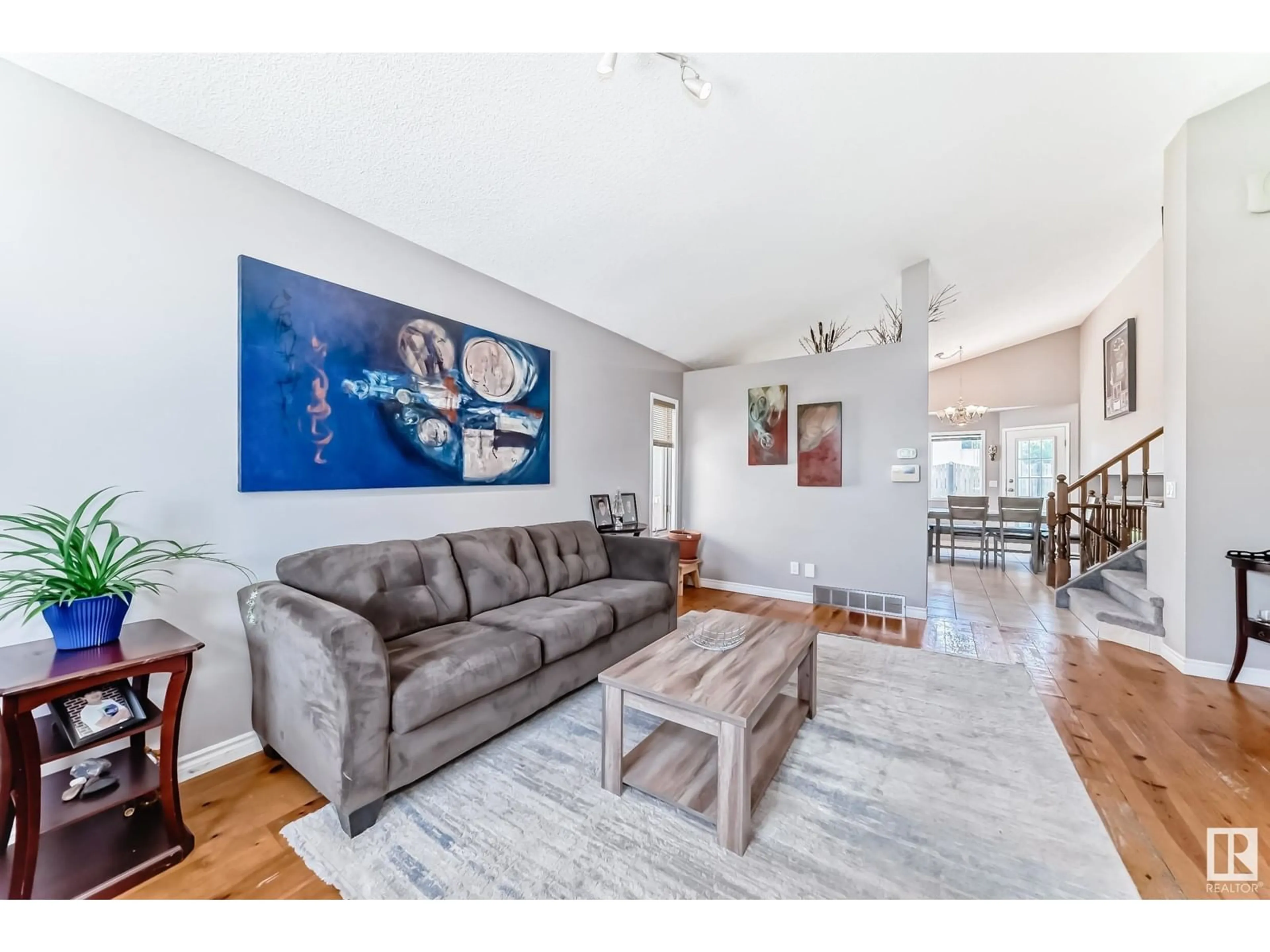 Living room with furniture, unknown for 16 DESMARAIS CR, St. Albert Alberta T8N5X7