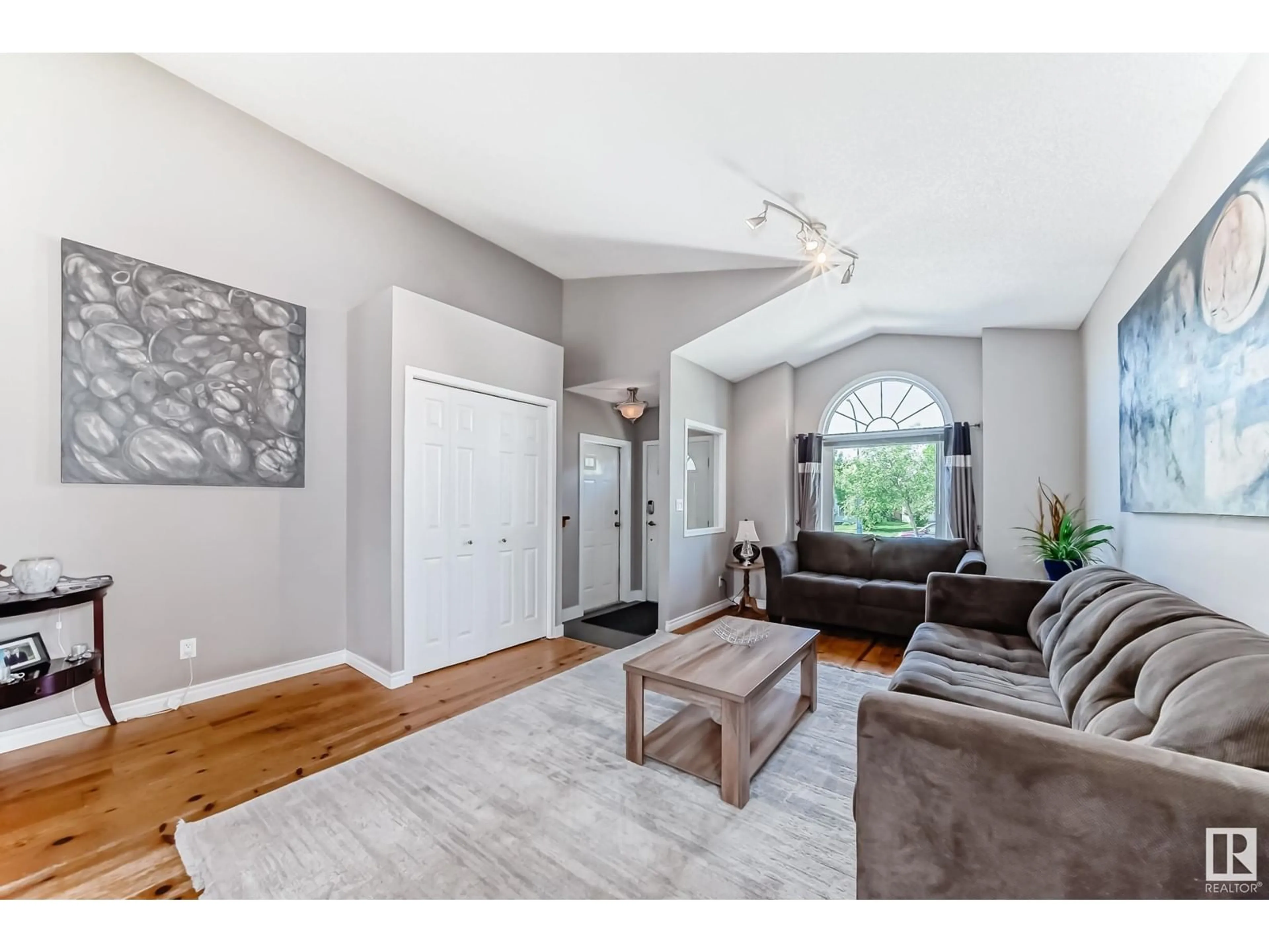 Living room with furniture, unknown for 16 DESMARAIS CR, St. Albert Alberta T8N5X7