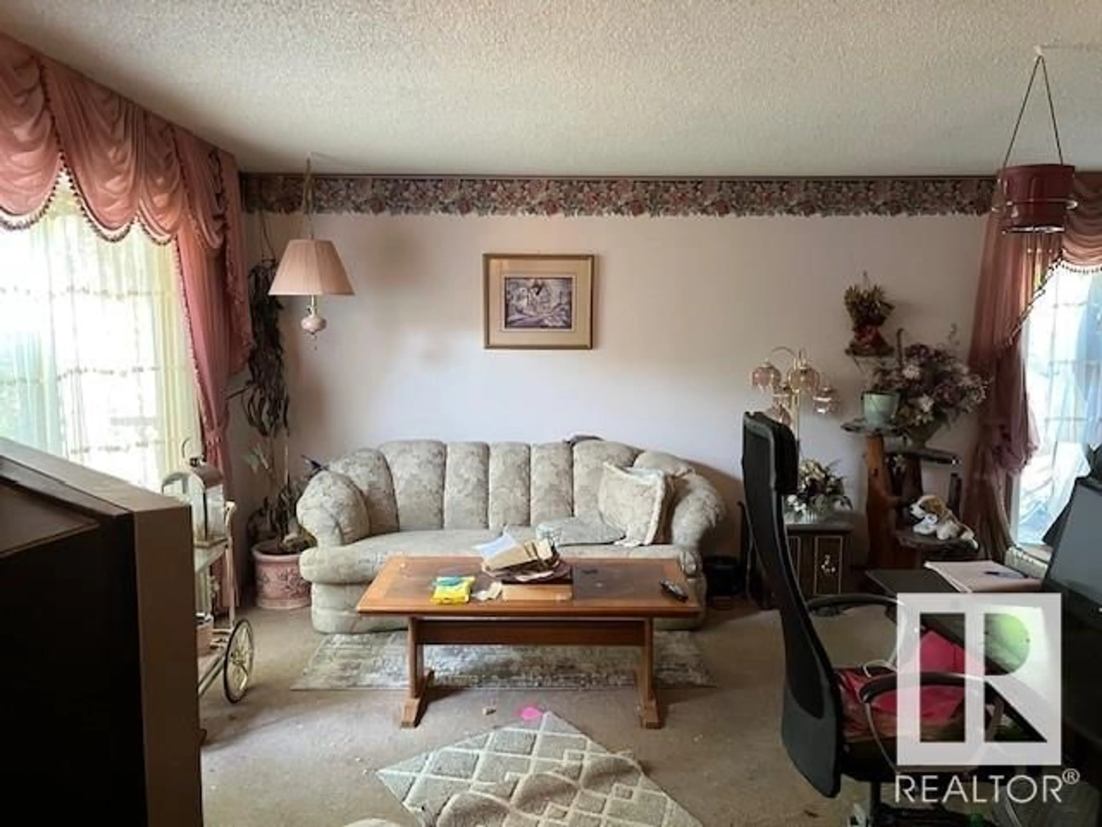 Living room with furniture, unknown for NW - 1136 49 ST, Edmonton Alberta T6L4T2