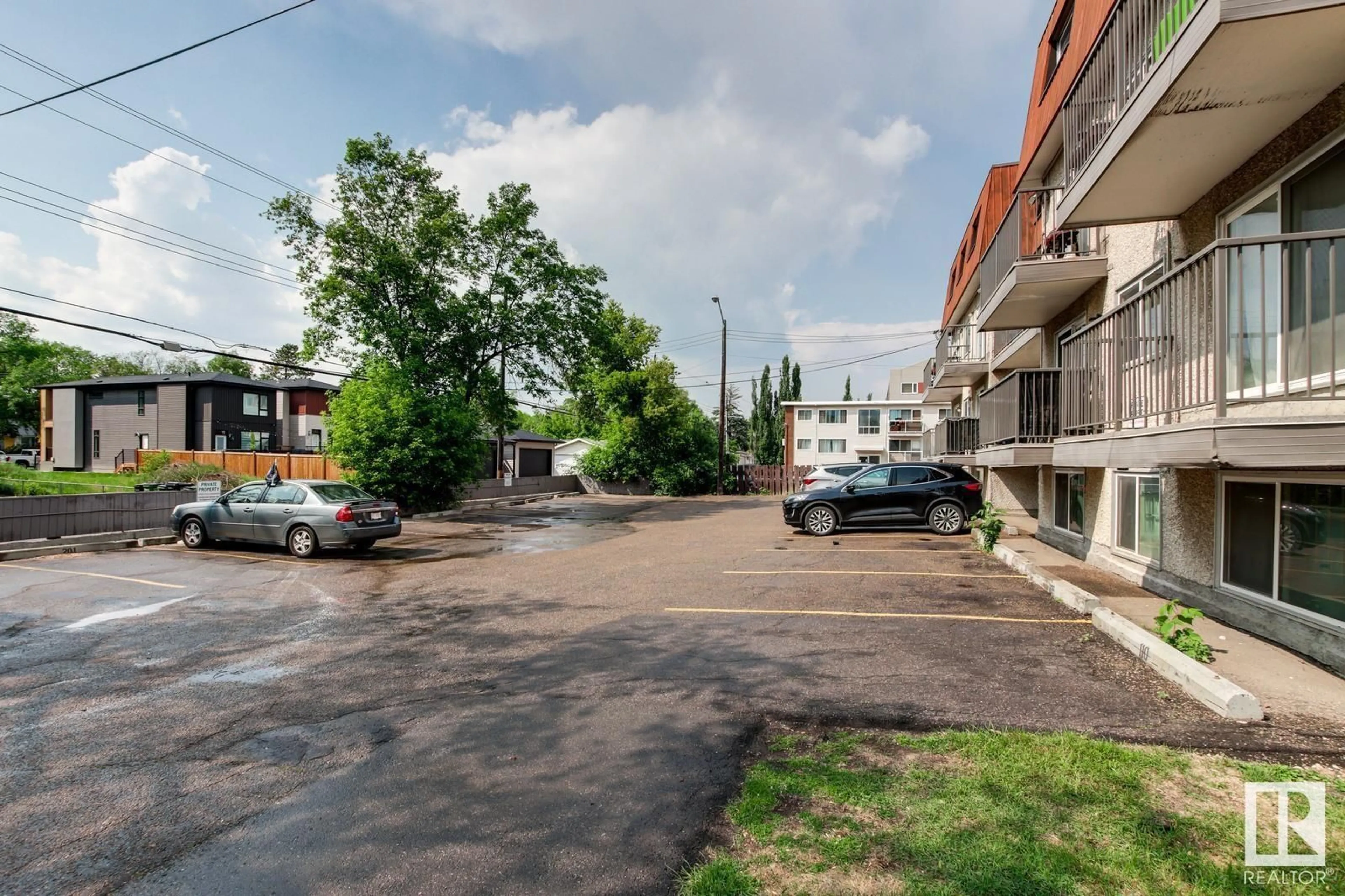 Parking for #102 - 12404 114 AV, Edmonton Alberta T5M3M8