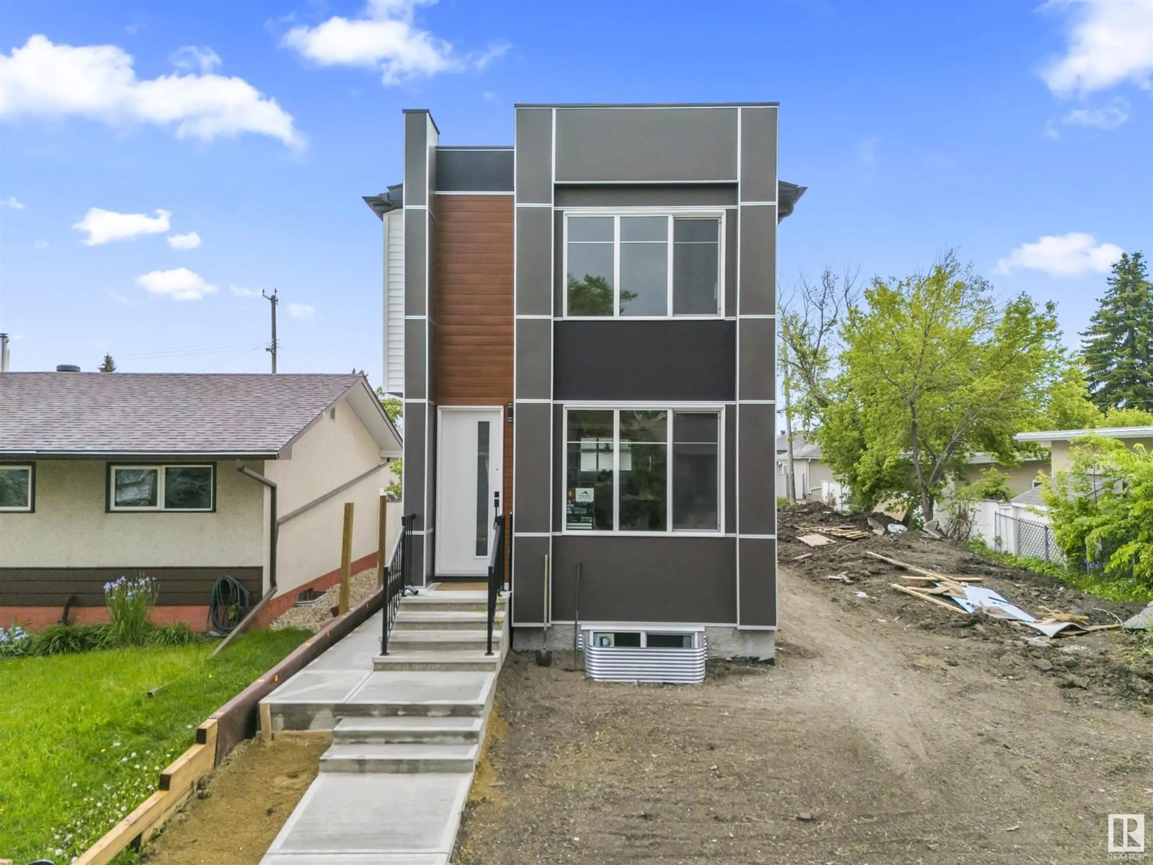 Home with brick exterior material, street for NW - 4725 105B ST, Edmonton Alberta T6H2R7