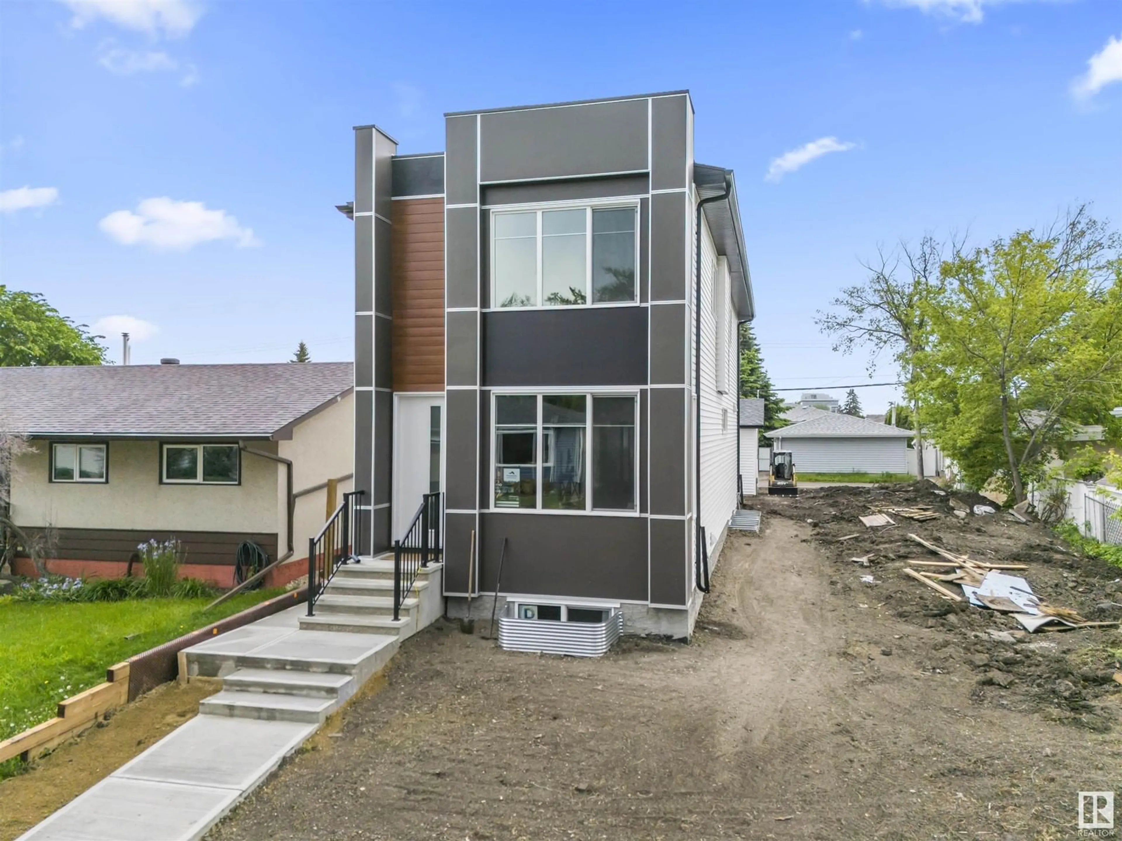 Home with brick exterior material, street for NW - 4725 105B ST, Edmonton Alberta T6H2R7