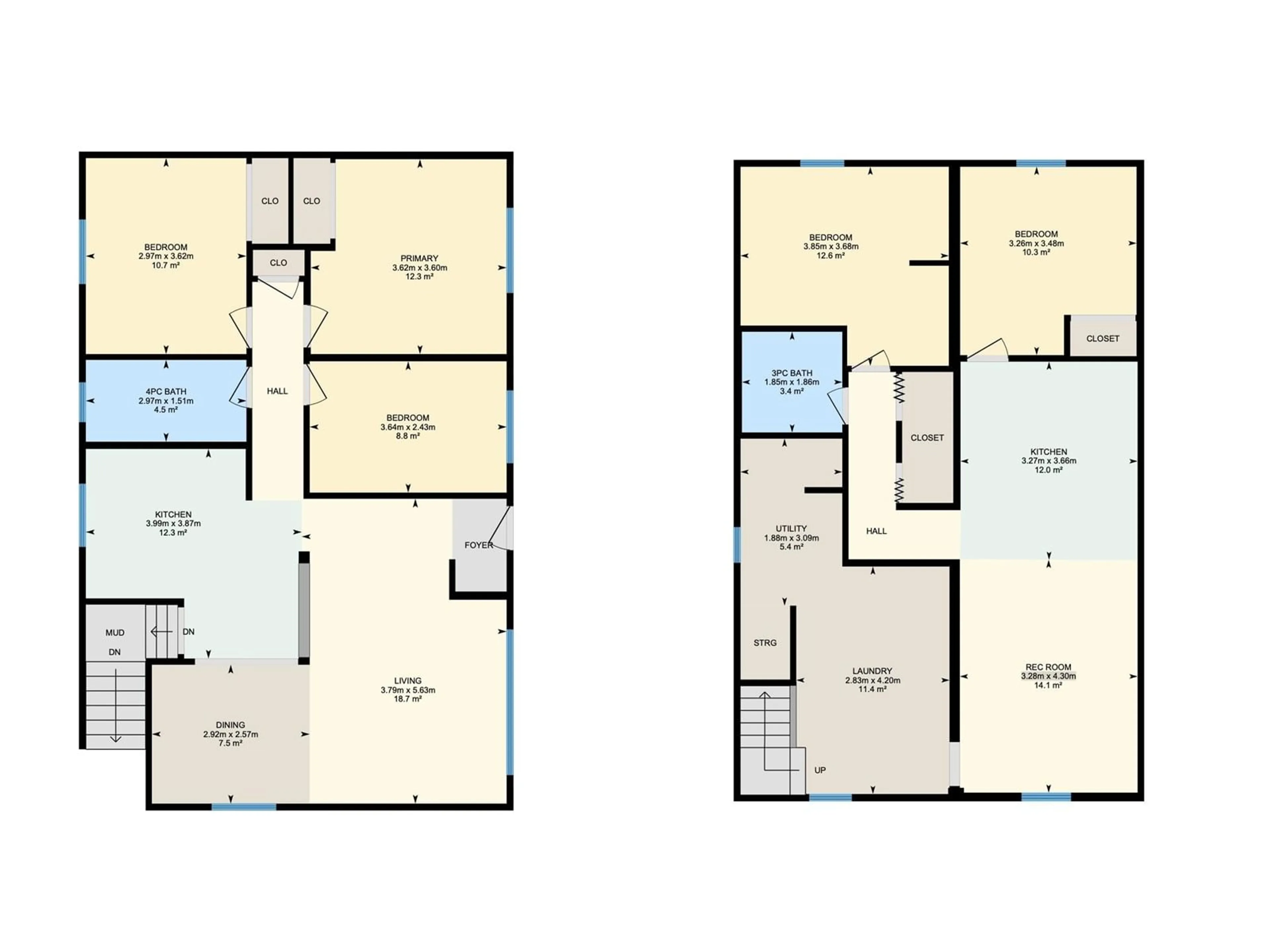 Floor plan for 15305 110A AV, Edmonton Alberta T5P1H4