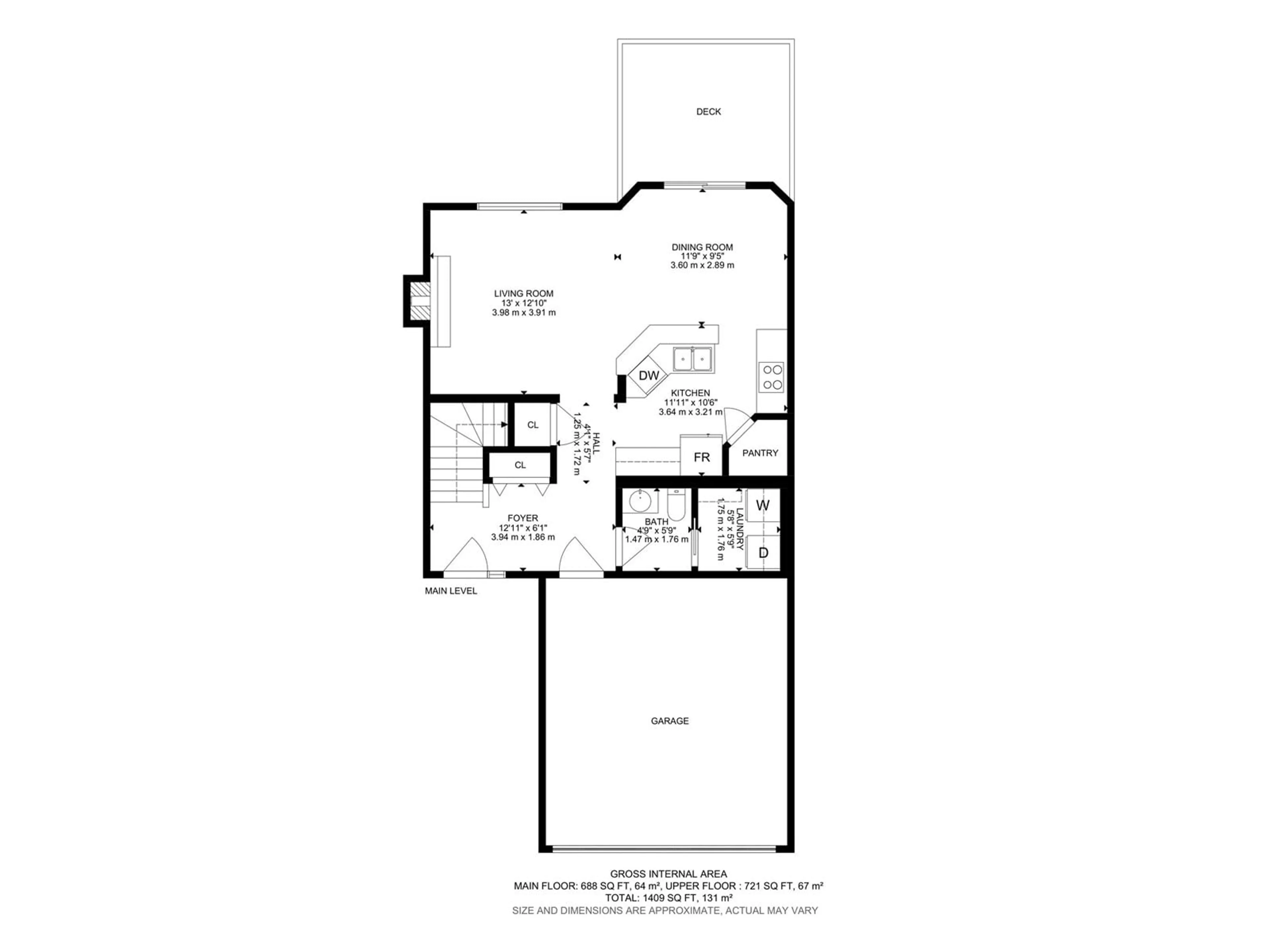 Floor plan for 26 NAPOLEON CR, St. Albert Alberta T8N1C6