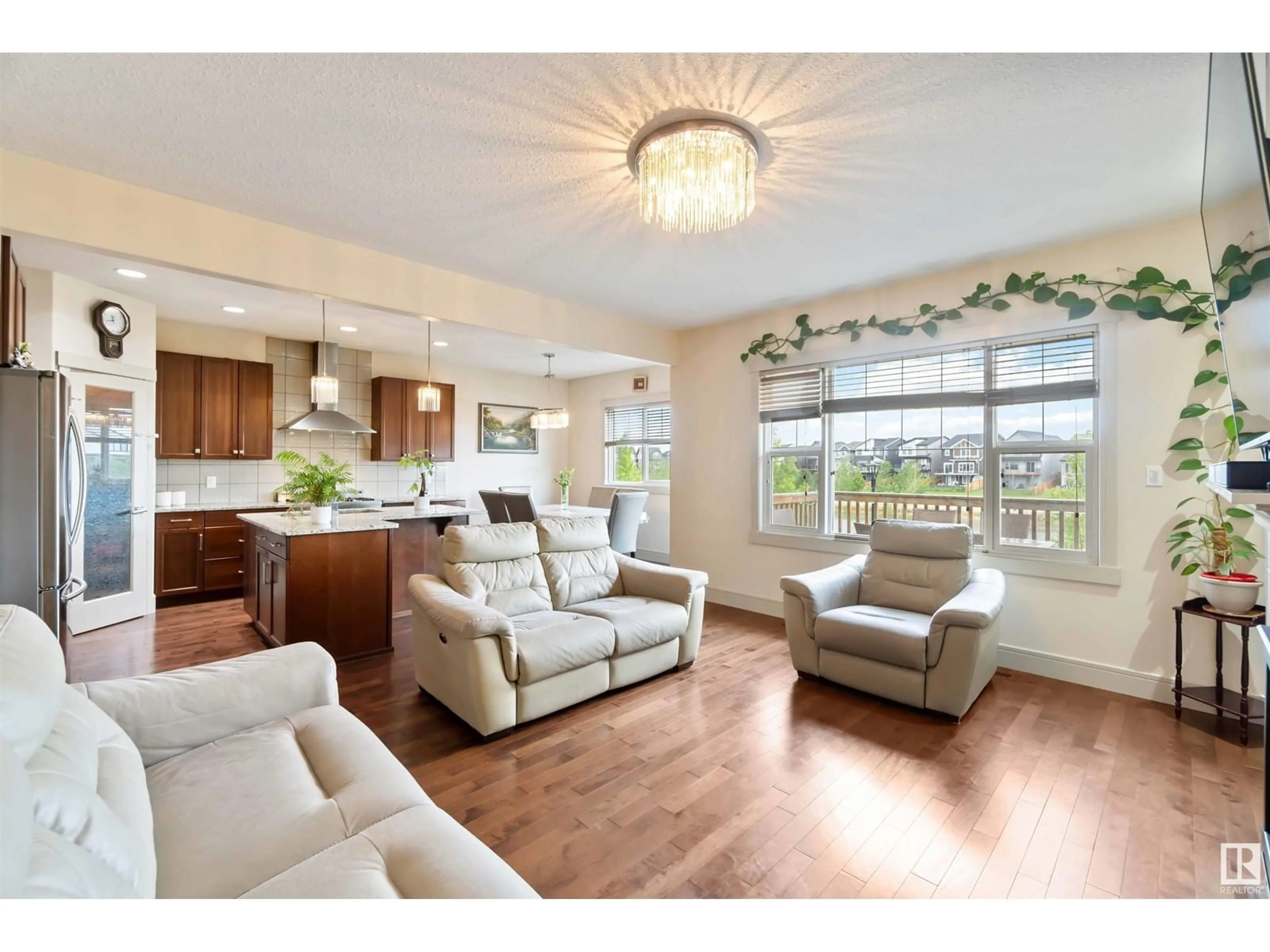 Living room with furniture, unknown for 3434 PARKER LOOP, Edmonton Alberta T6W2W9