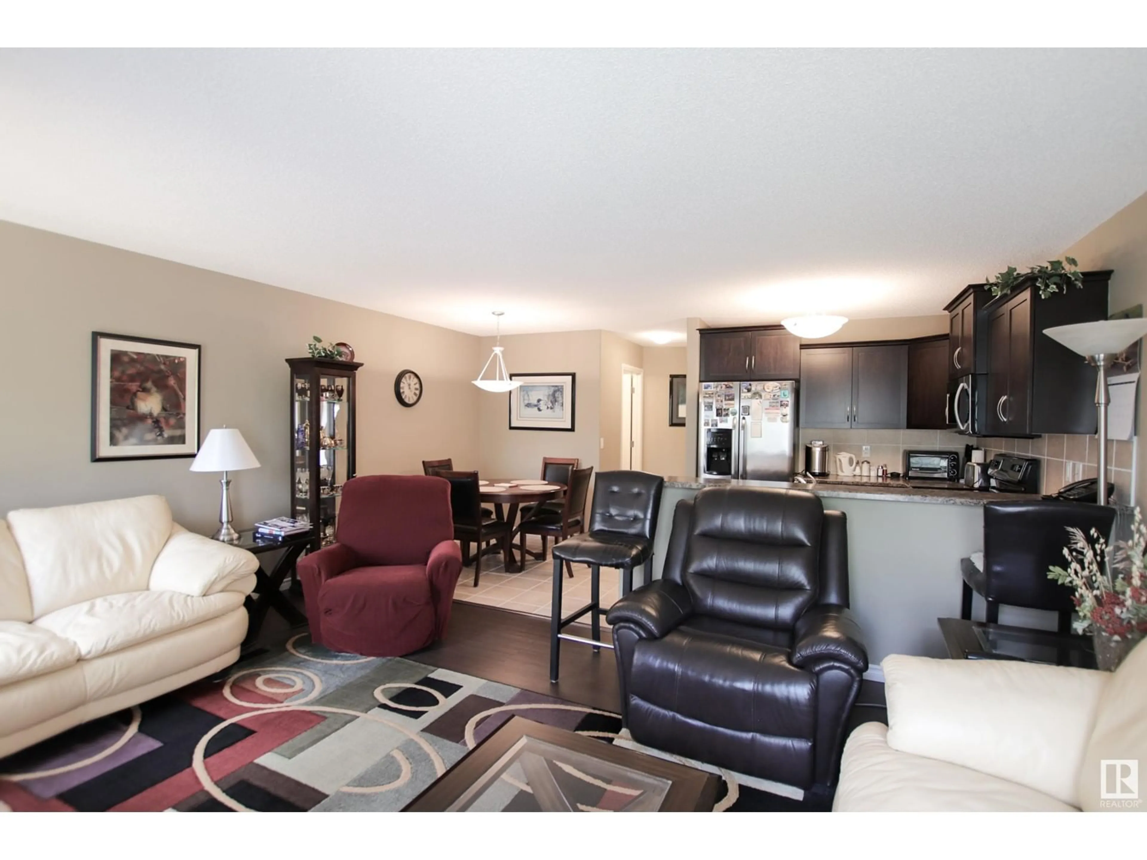 Living room with furniture, unknown for 10 - 53 WOODCREST LN, Fort Saskatchewan Alberta T8L0C7