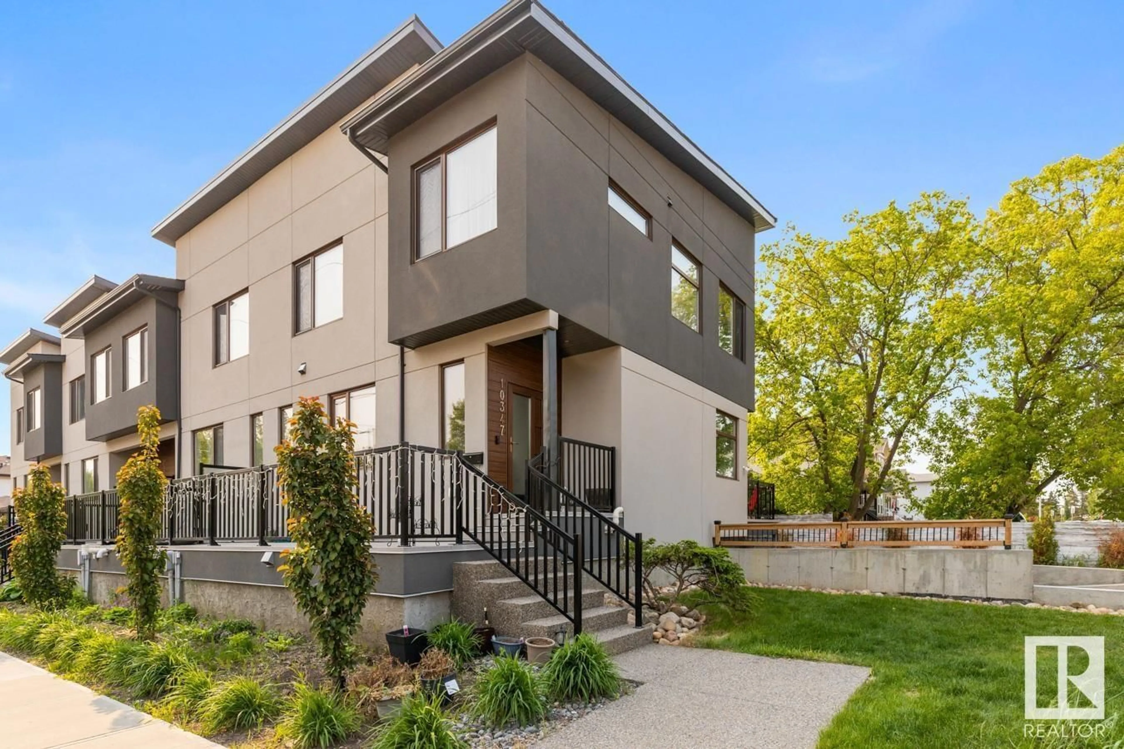 Home with brick exterior material, street for NW - 10347 160 ST, Edmonton Alberta T5P3G2