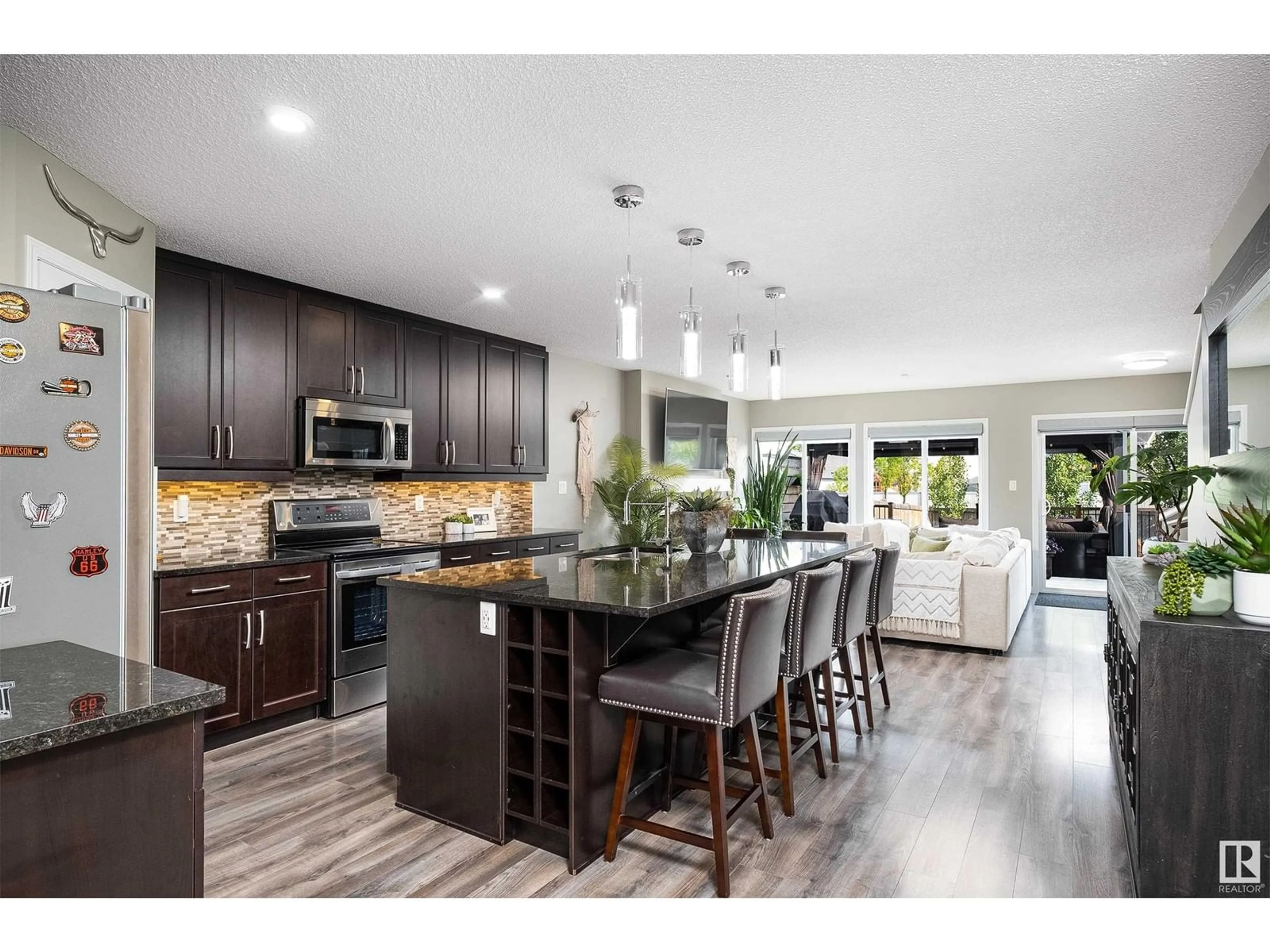 Open concept kitchen, unknown for SW - 5443 CRABAPPLE LO, Edmonton Alberta T6X1S5