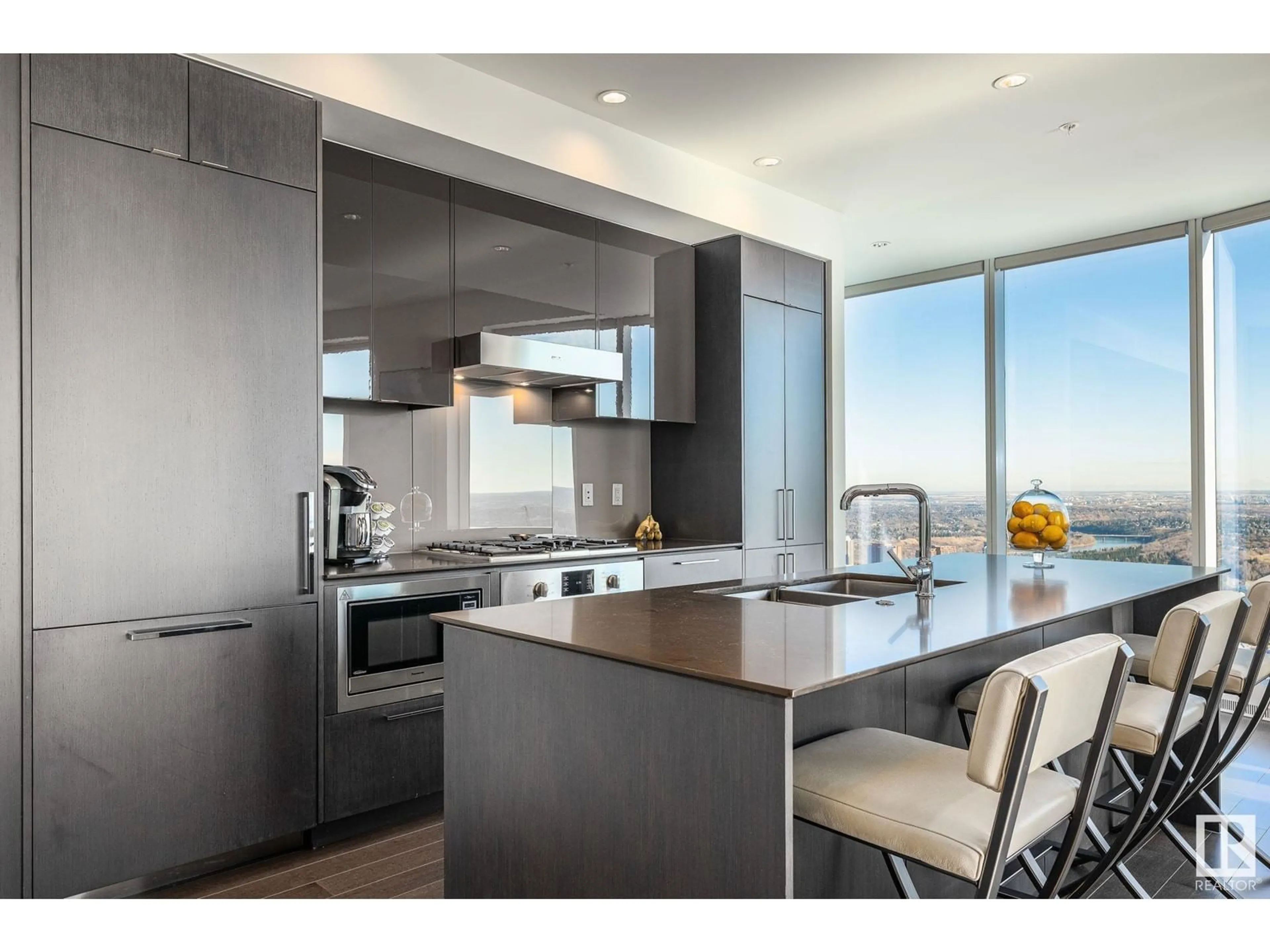 Contemporary kitchen, unknown for 10360 - 4703 102 ST NW, Edmonton Alberta T5J0K6