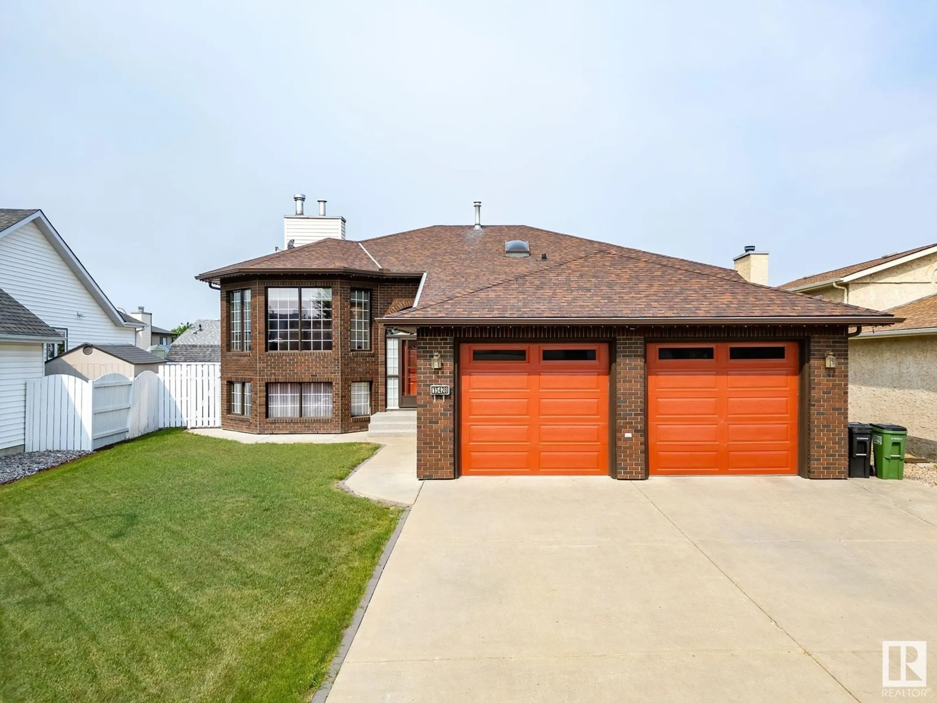 Home with brick exterior material, street for NW - 15428 68 ST, Edmonton Alberta T5Z2W5