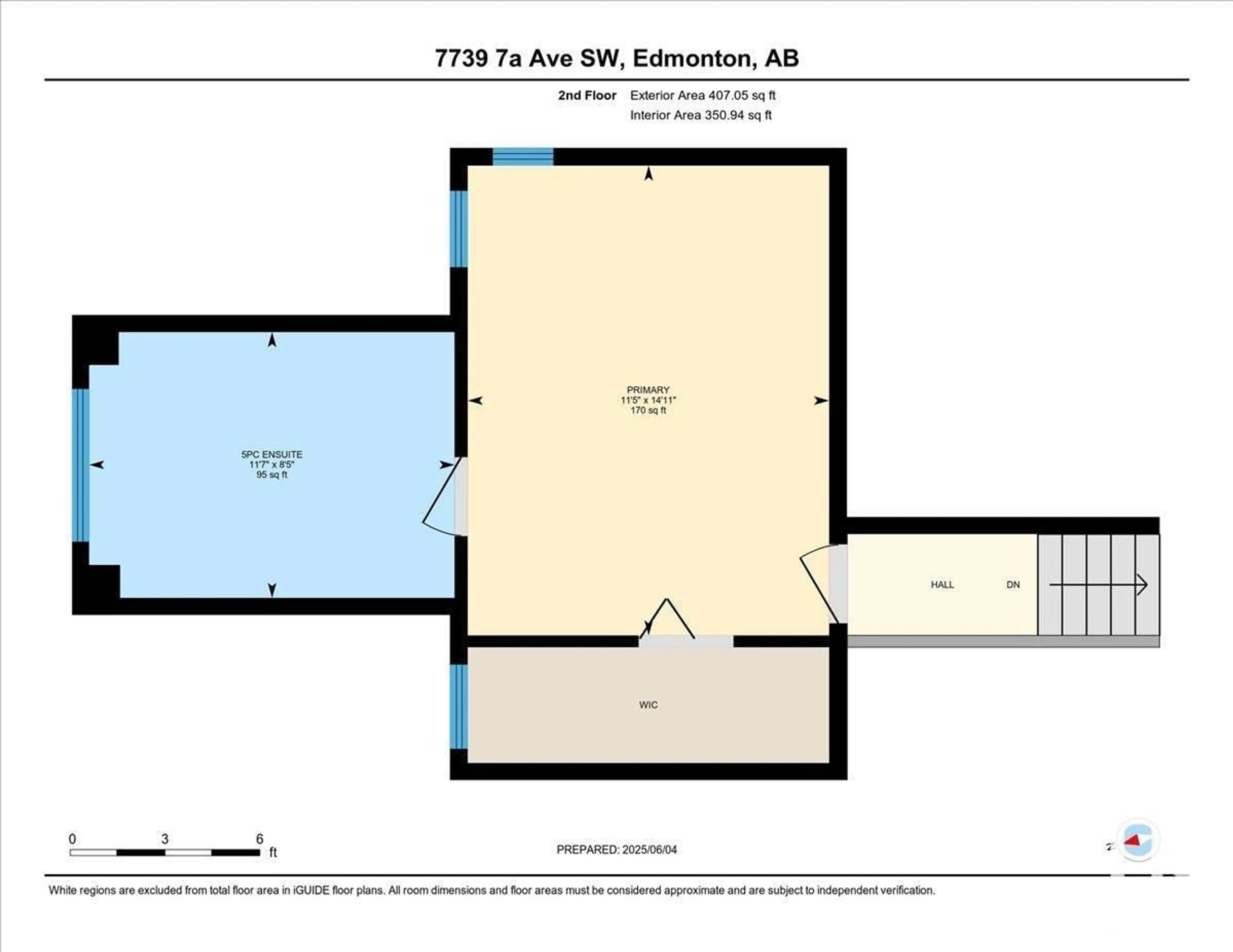 Floor plan for SW - 7739 7A AV, Edmonton Alberta T6X0A2